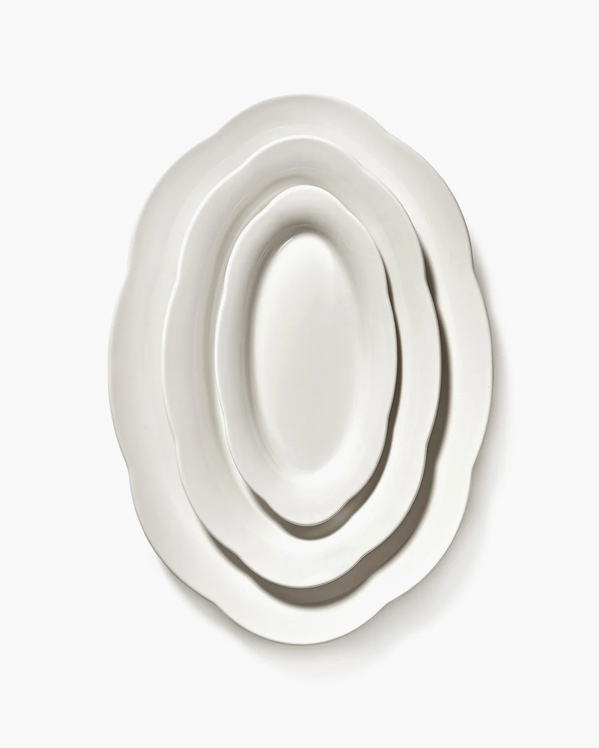 Deep plate oval L white Silhouette - Image 4