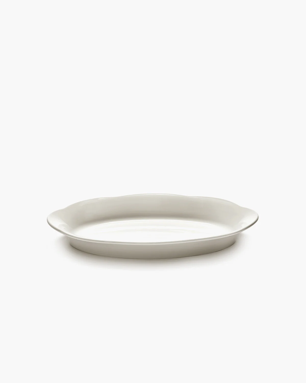 Deep plate oval M white Silhouette