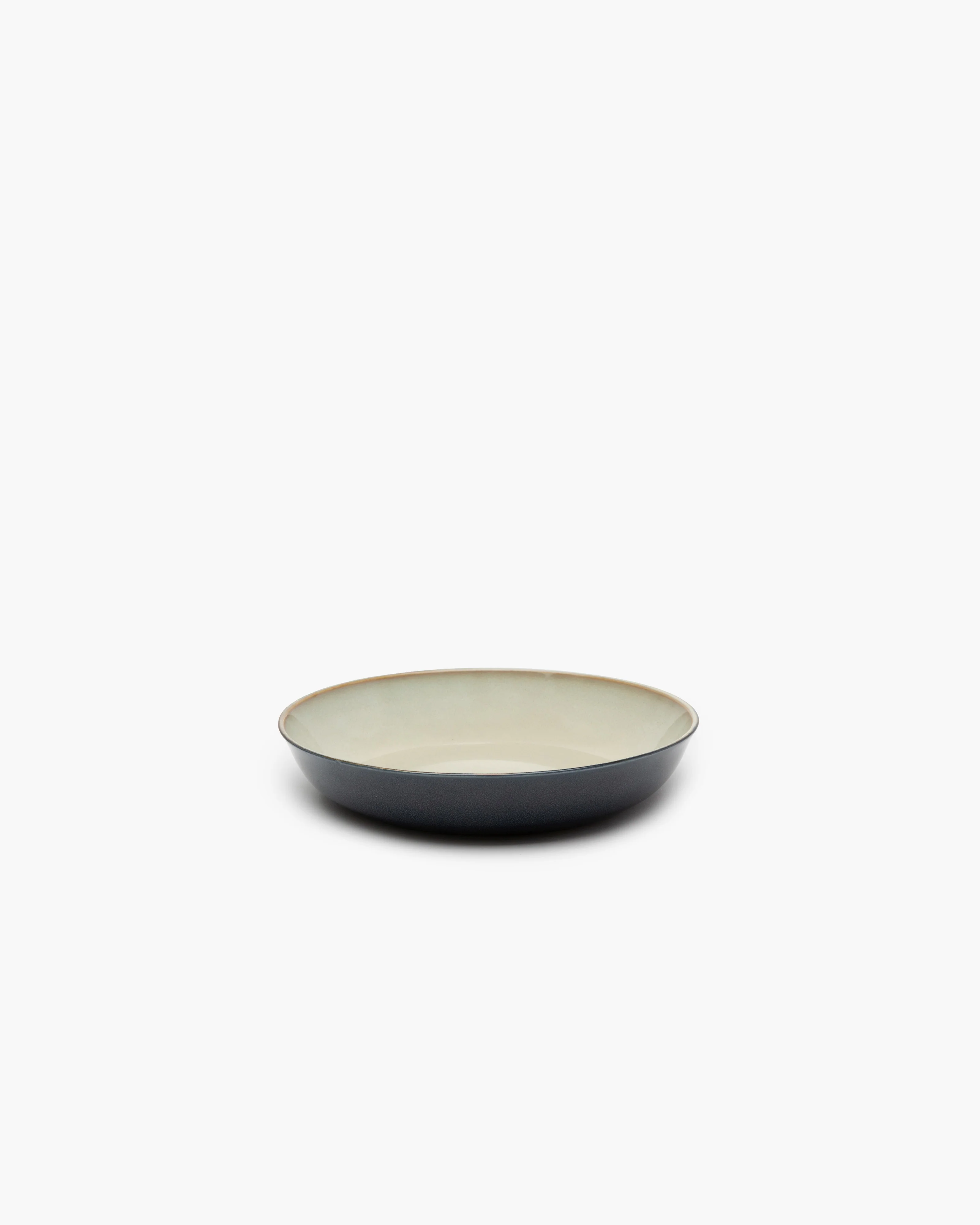 Deep plate S misty gray/dark blue Terres de rĂȘves