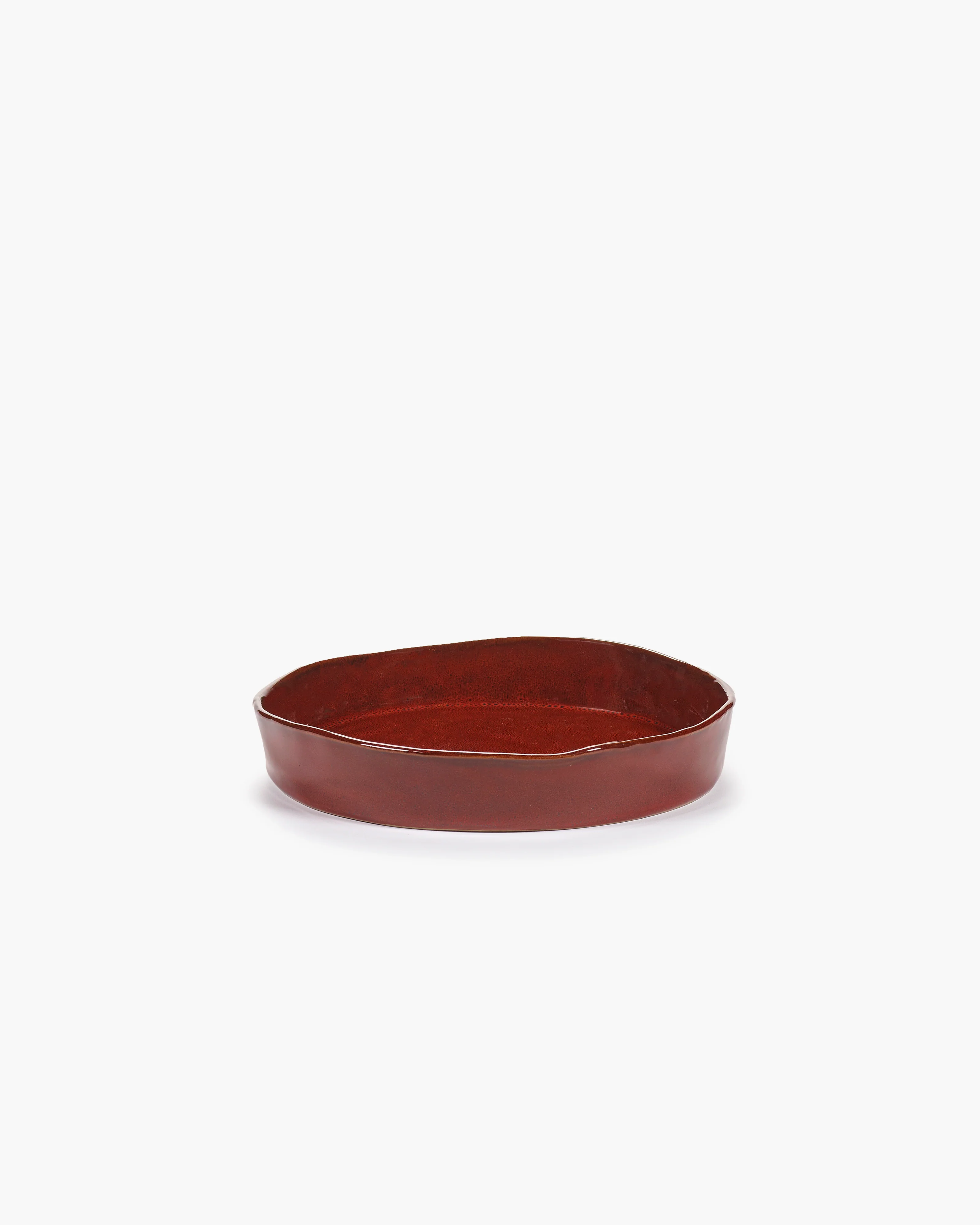Deep plate S venetian red La Mère