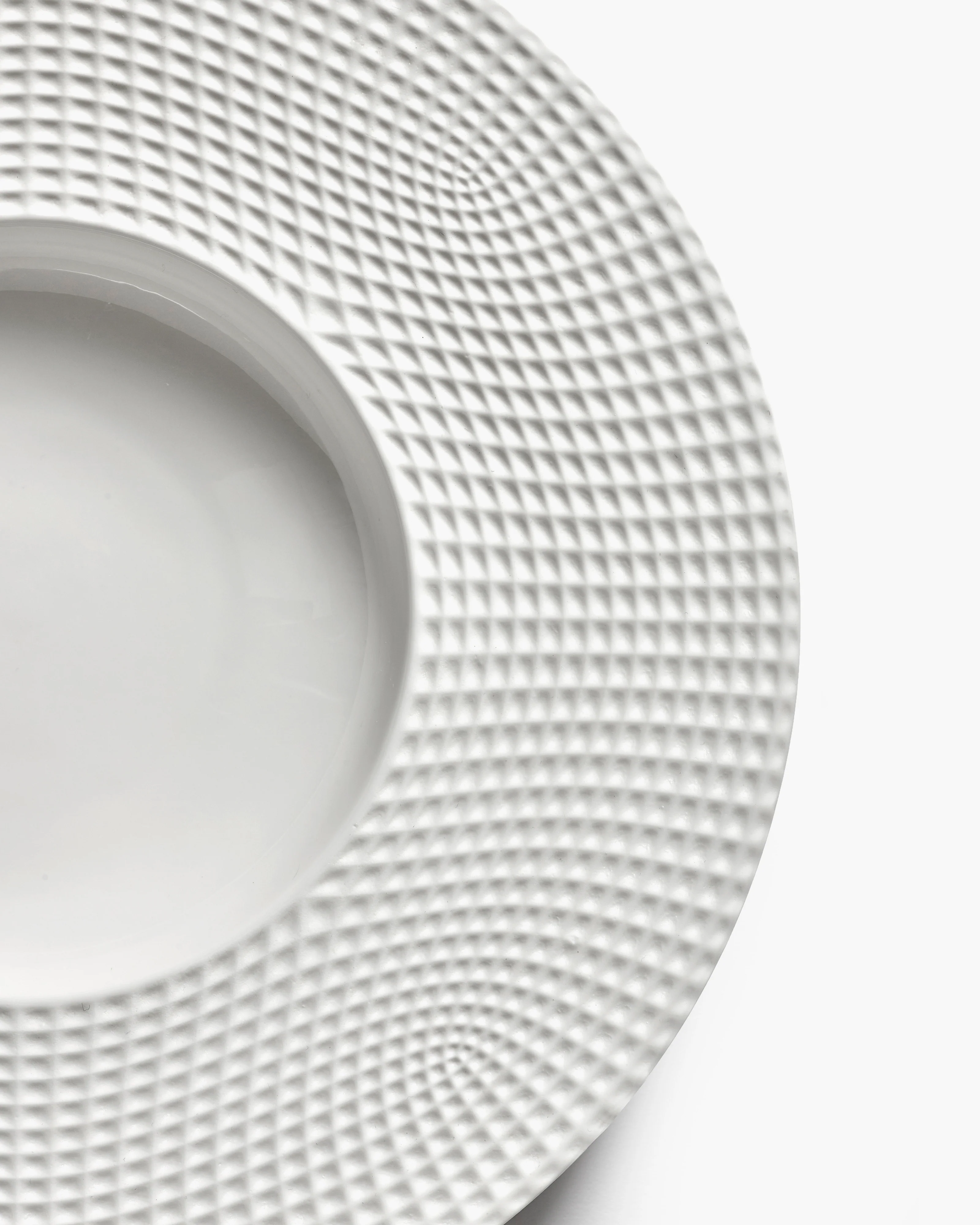 Deep plate wide edge white Nido - Image 4