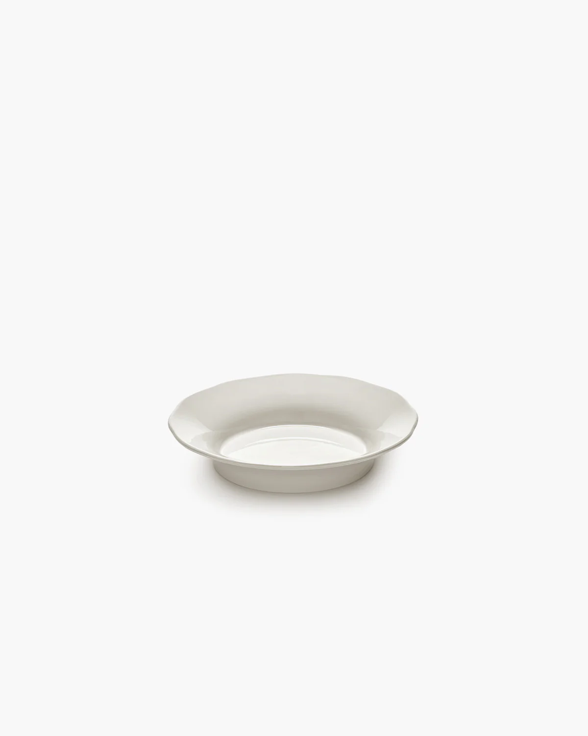 Deep side plate L white Silhouette