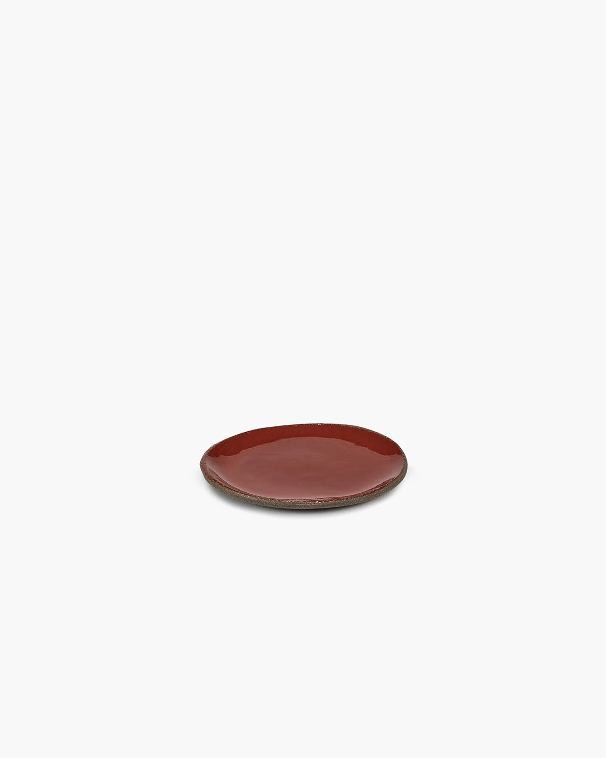 Dessert plate vermillon red FCK