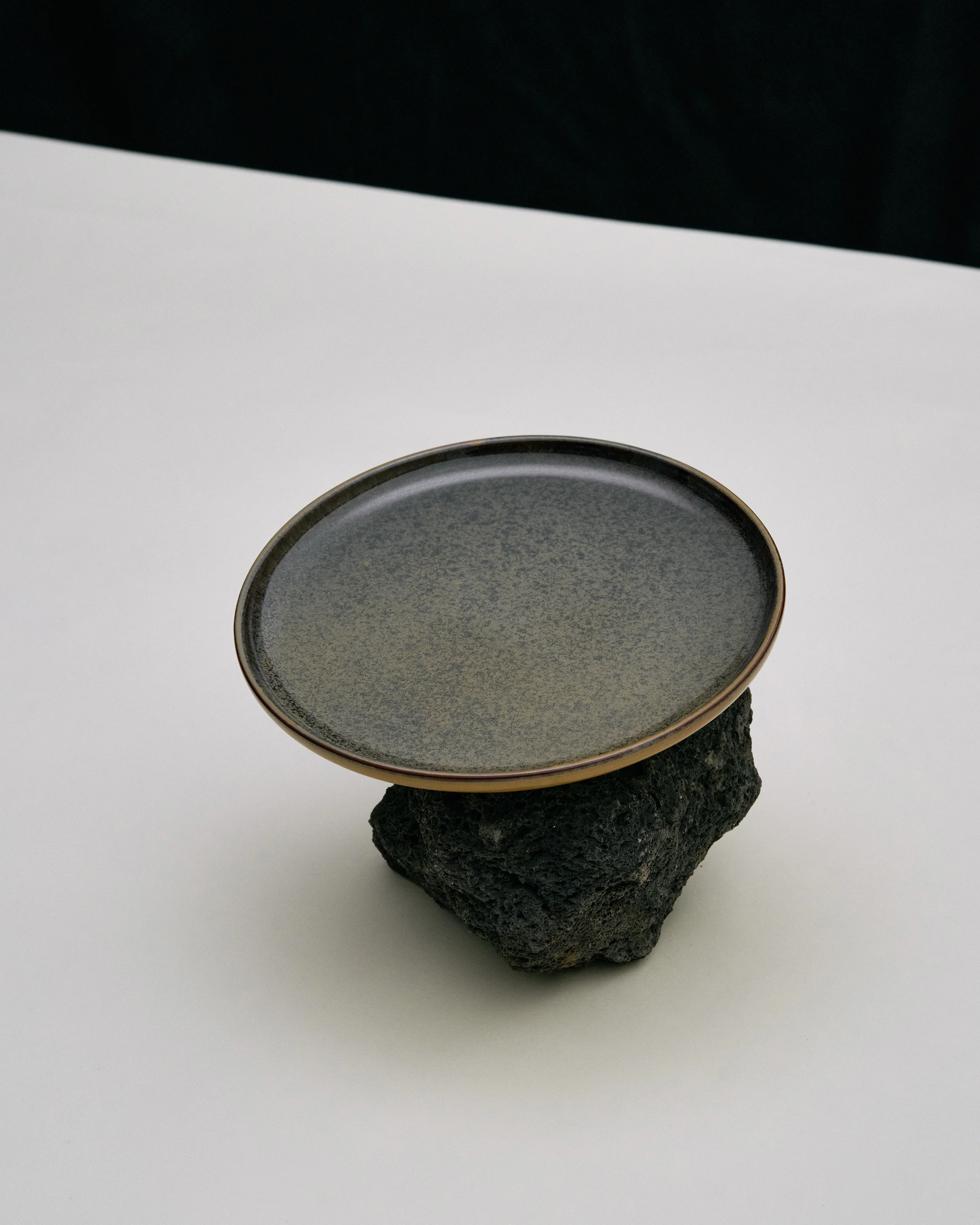 Breakfast plate indi gray Surface - Image 2