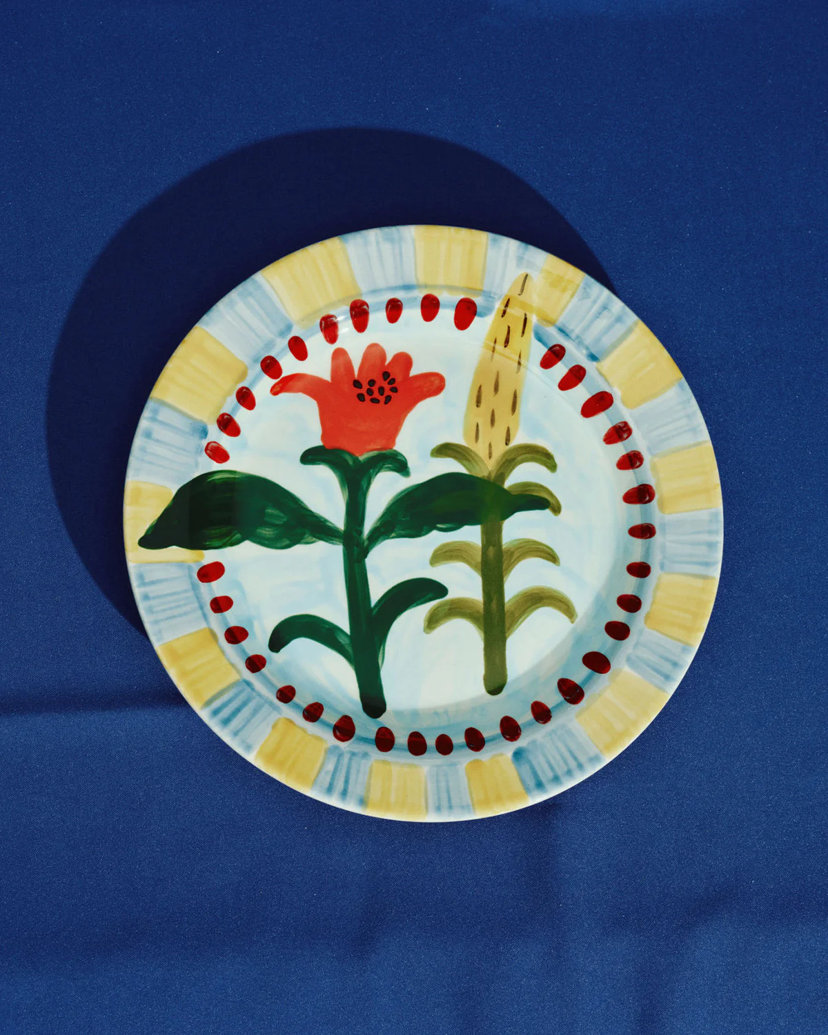 Dinner plate 01 set of 2 mix Jane January - Image 3