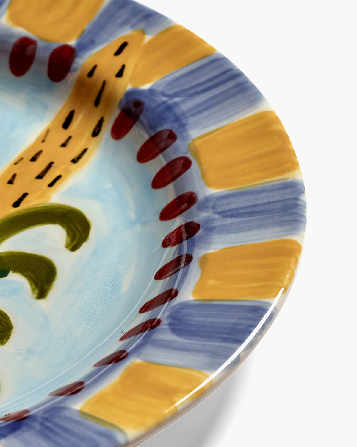 Dinner plate 01 set of 2 mix Jane January - Image 5