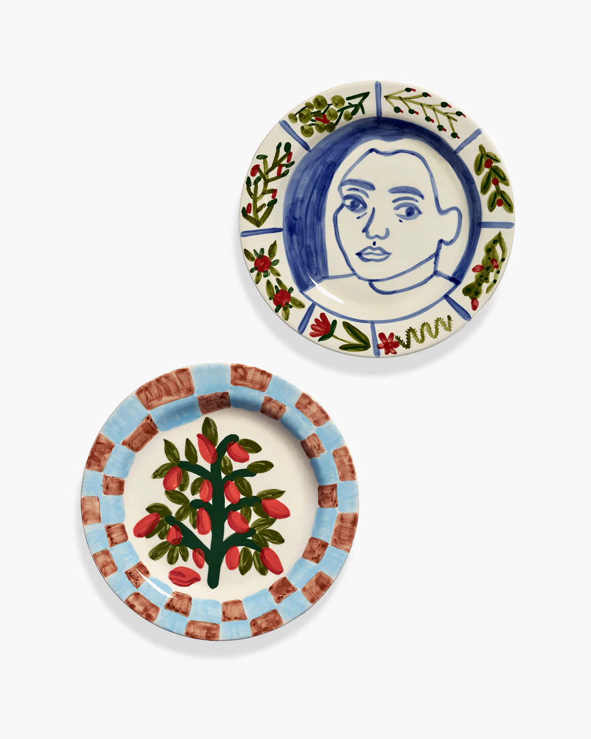 Dinner plate 05 set of 2 mix Inti Munay
