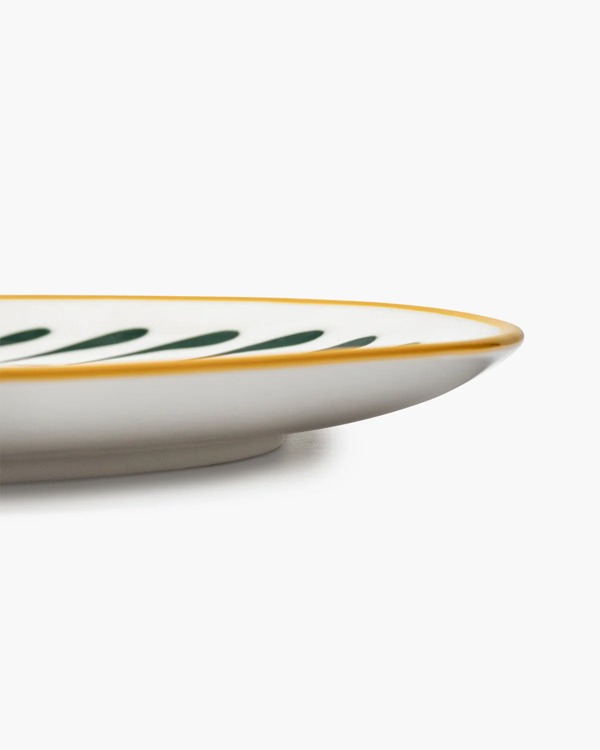Dinner plate ass/4 yellow - green Bazaar - Image 5