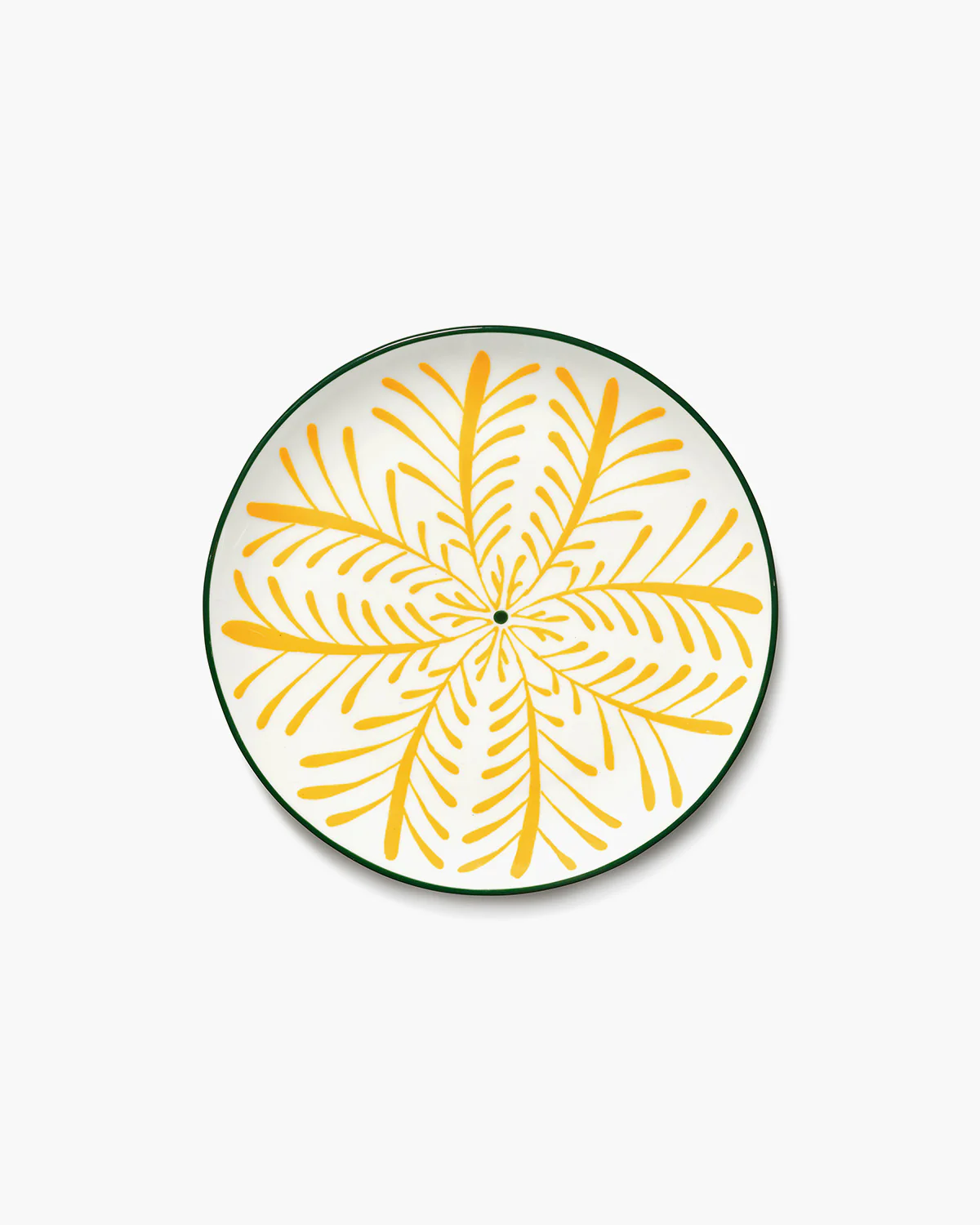 Dinner plate ass/4 yellow - green Bazaar - Image 6