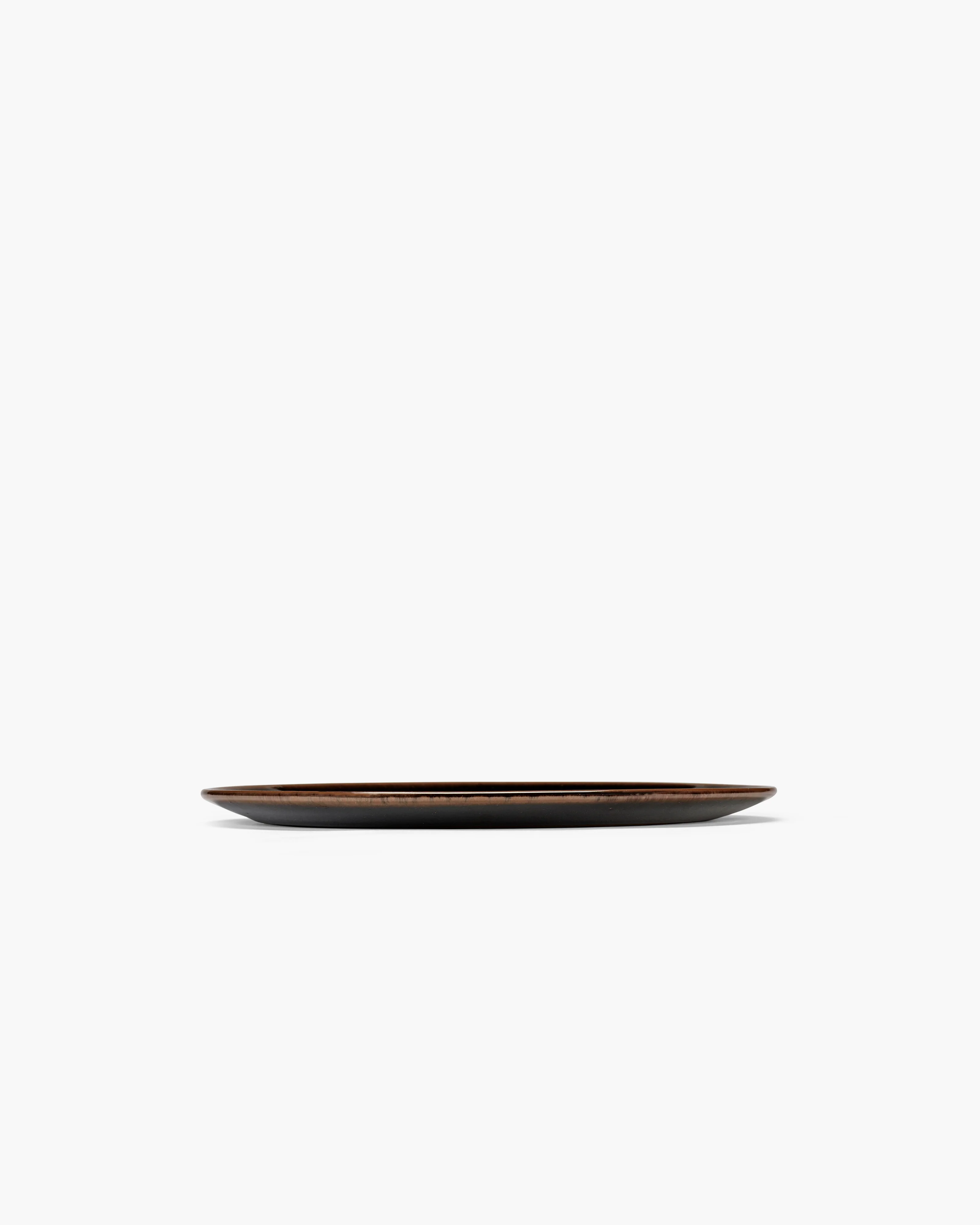 Dinner plate dark brown Out of lines - Image 4