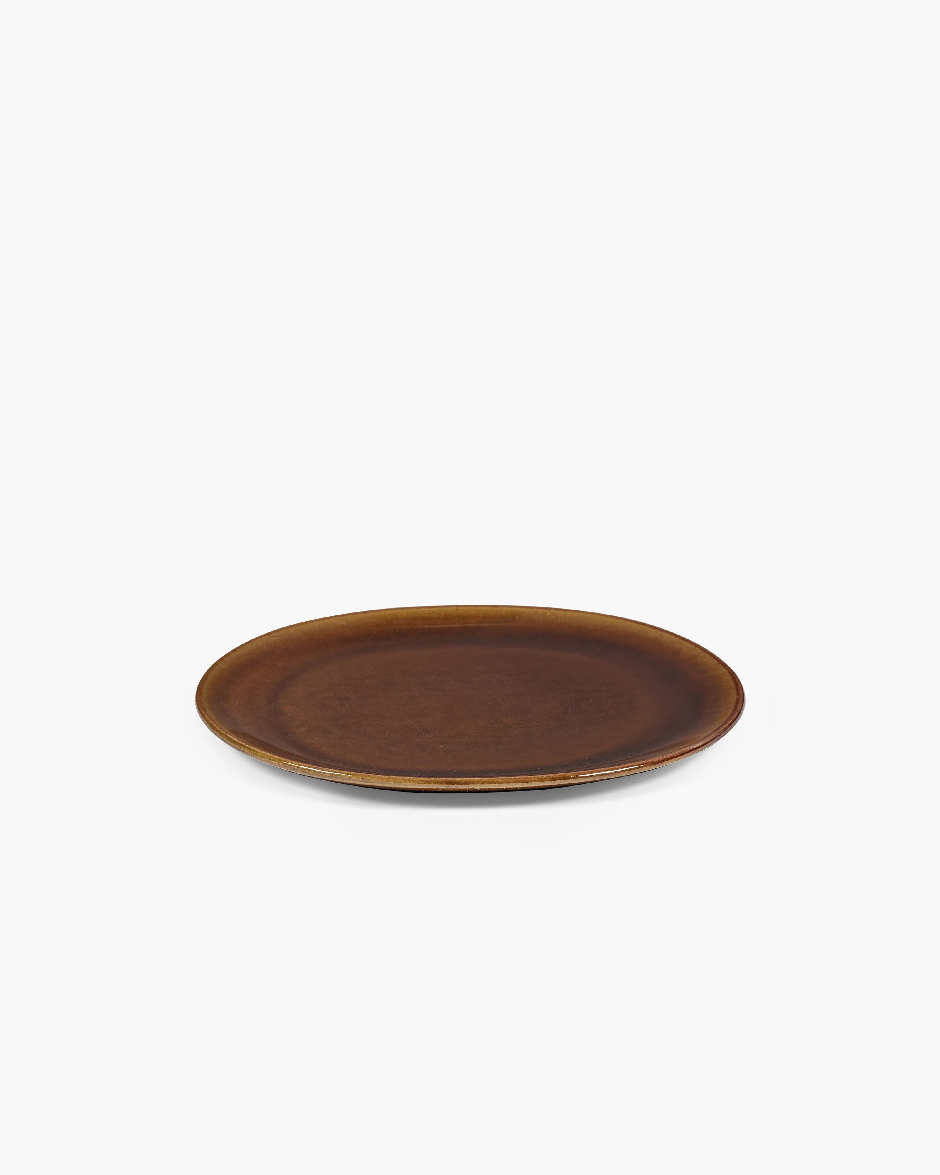 Dinner plate ocher Out of lines