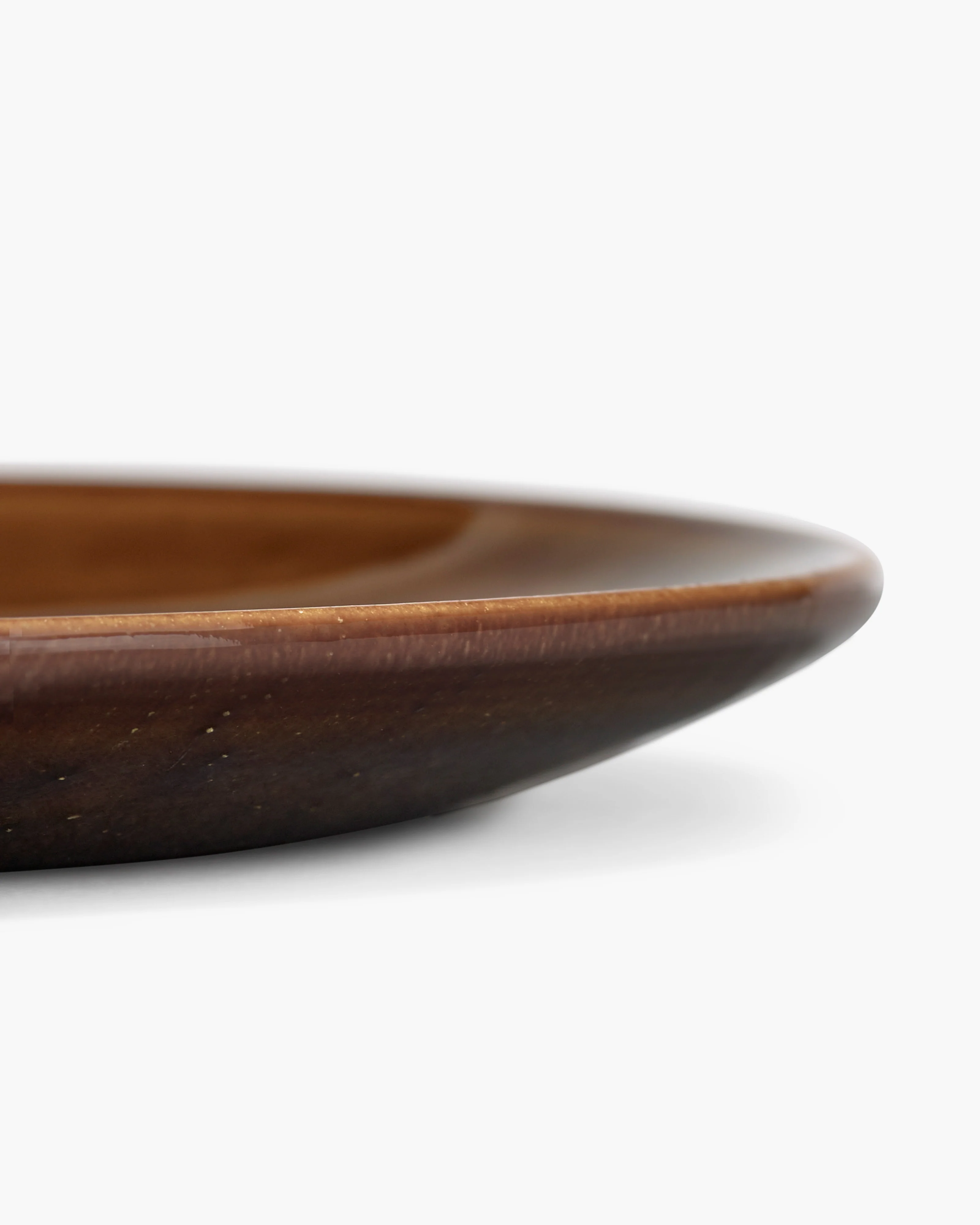 Dinner plate ocher Out of lines - Image 5