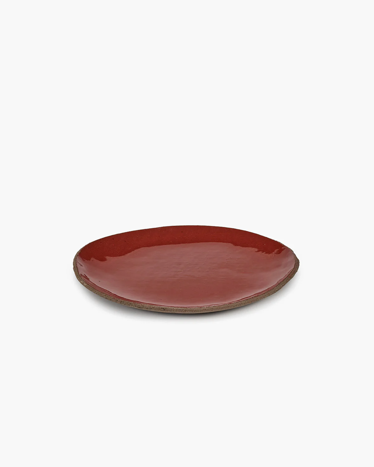 Dinner plate vermillon red FCK