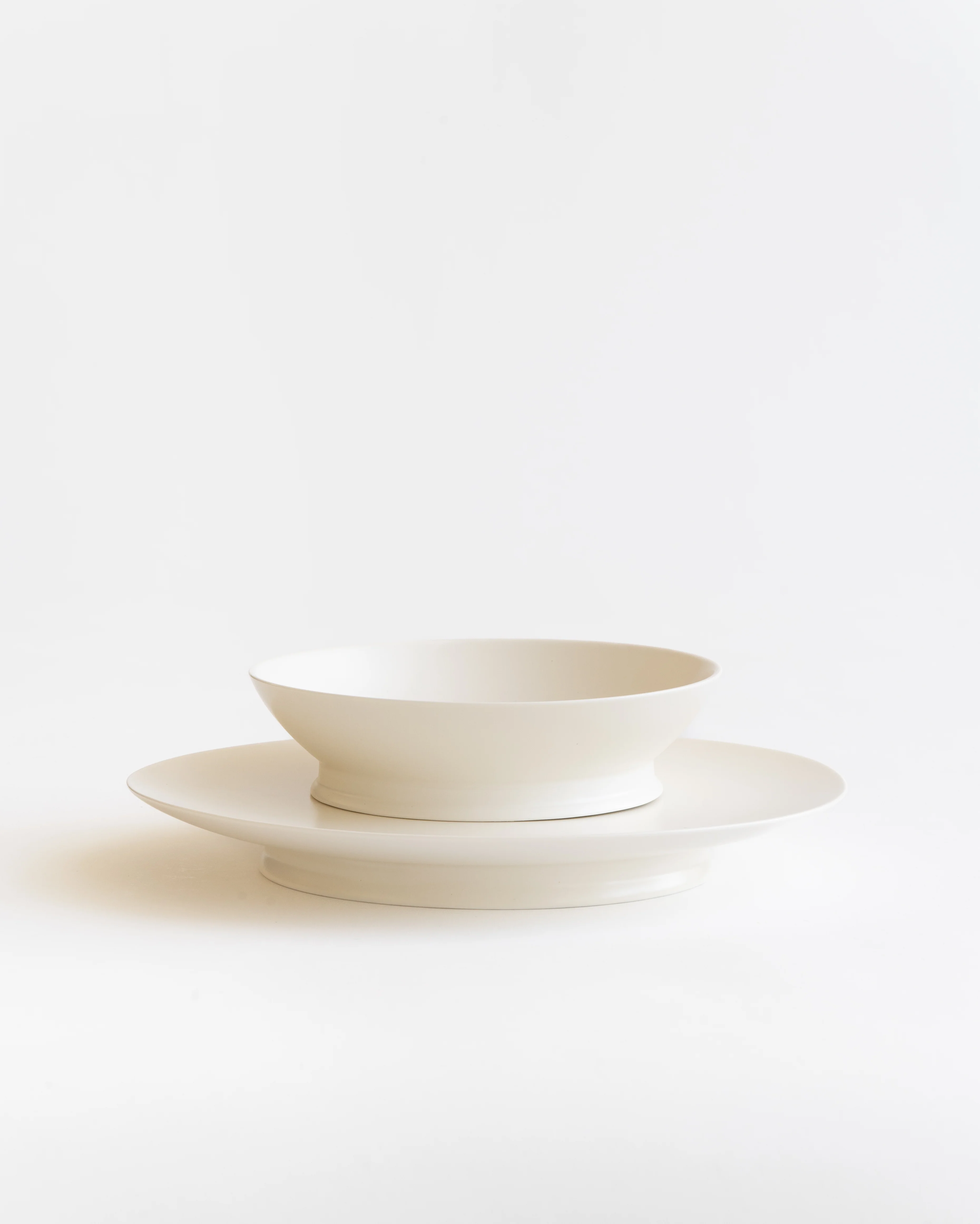 Dinner Set 12 pieces Off White Ra - Image 3