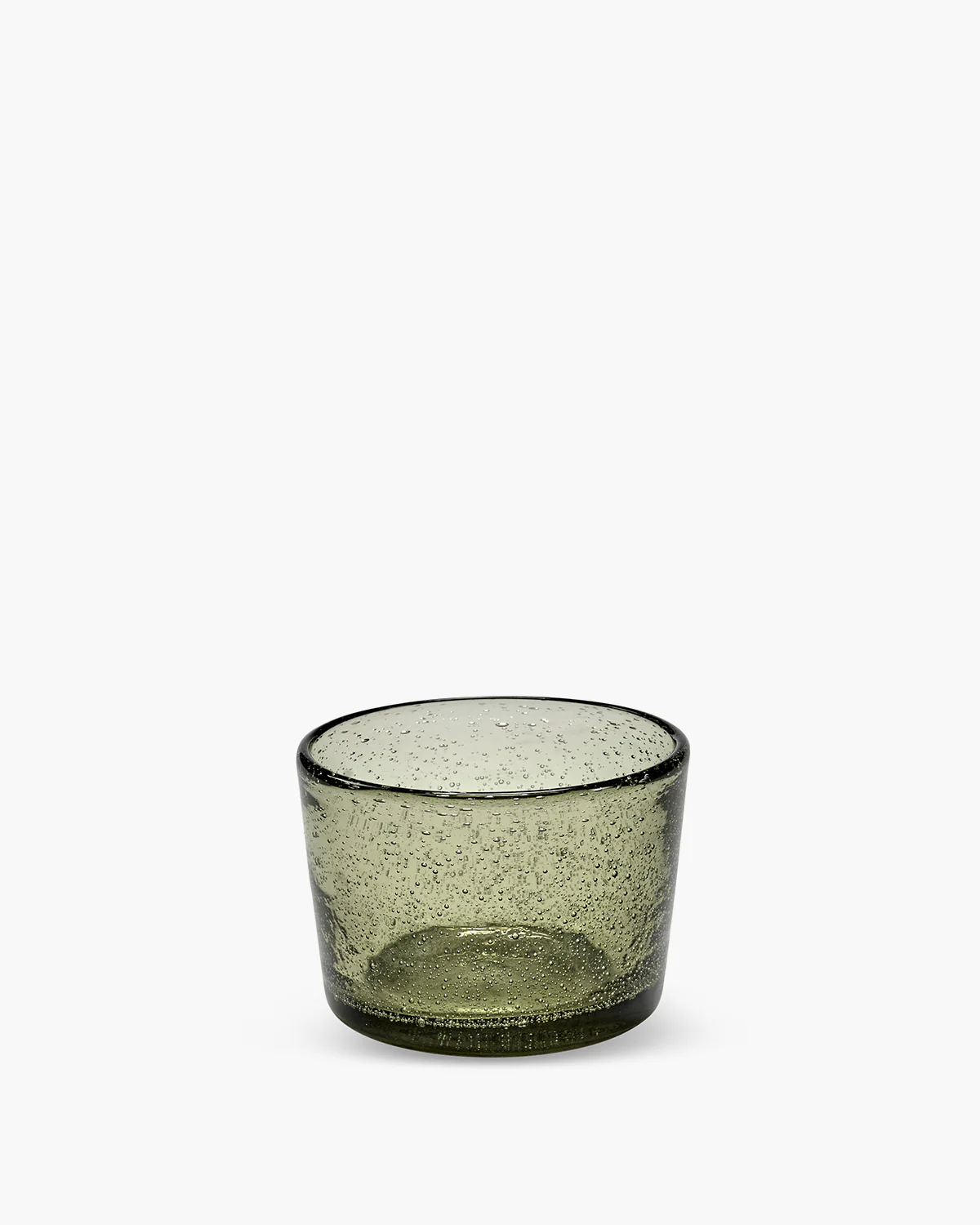 Drinking glass green Verde Lanza