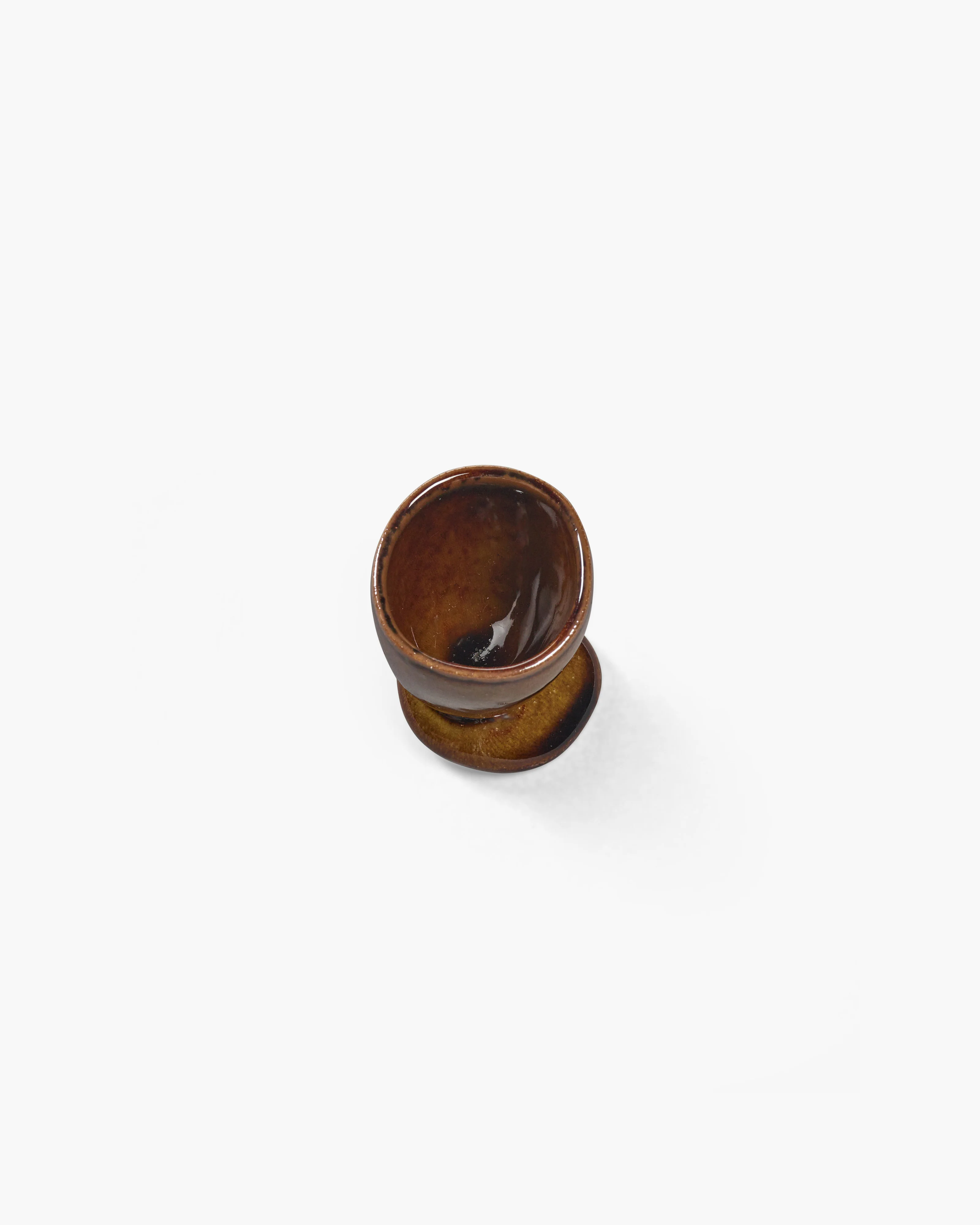 Egg cup ocher Out of lines - Image 3