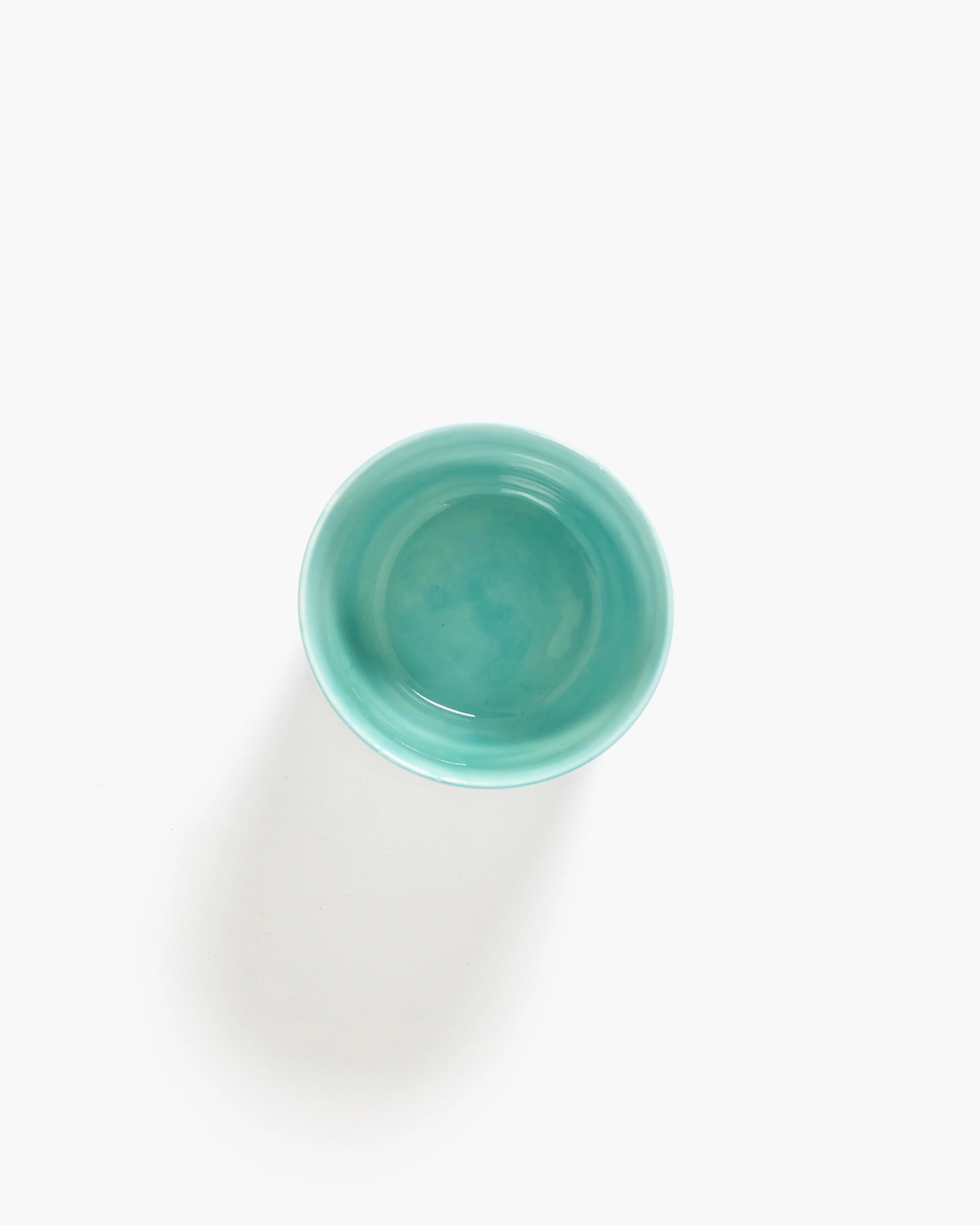 Espresso cup 15cl azure - red stripes Feast - Image 2