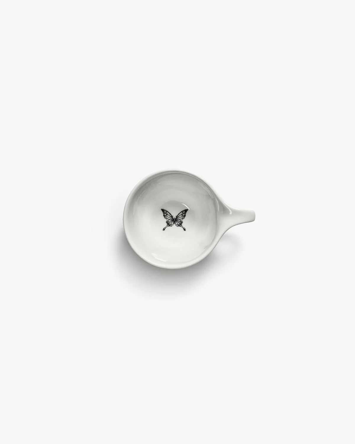 Espresso cup butterfly white - black Unity - Image 3
