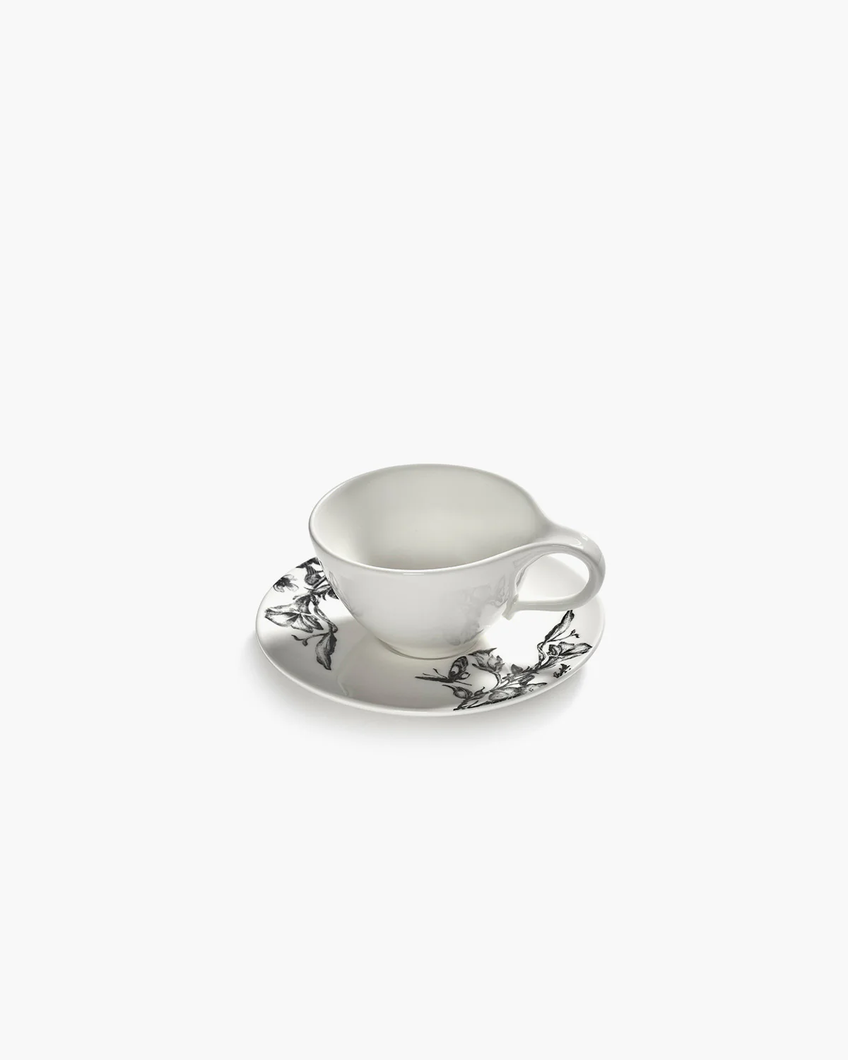 Espresso cup butterfly white - black Unity - Image 7