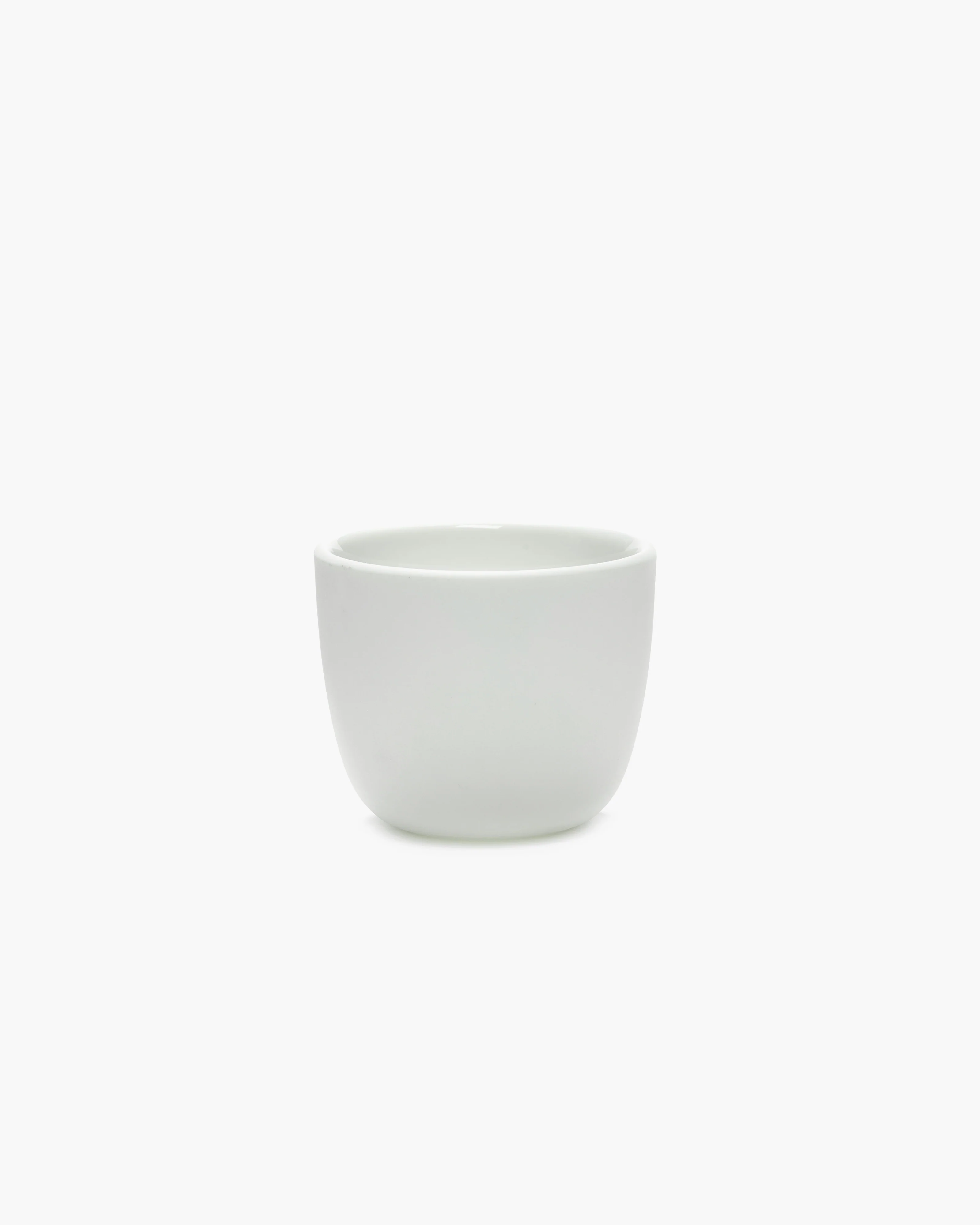 Espresso cup without handle white matt