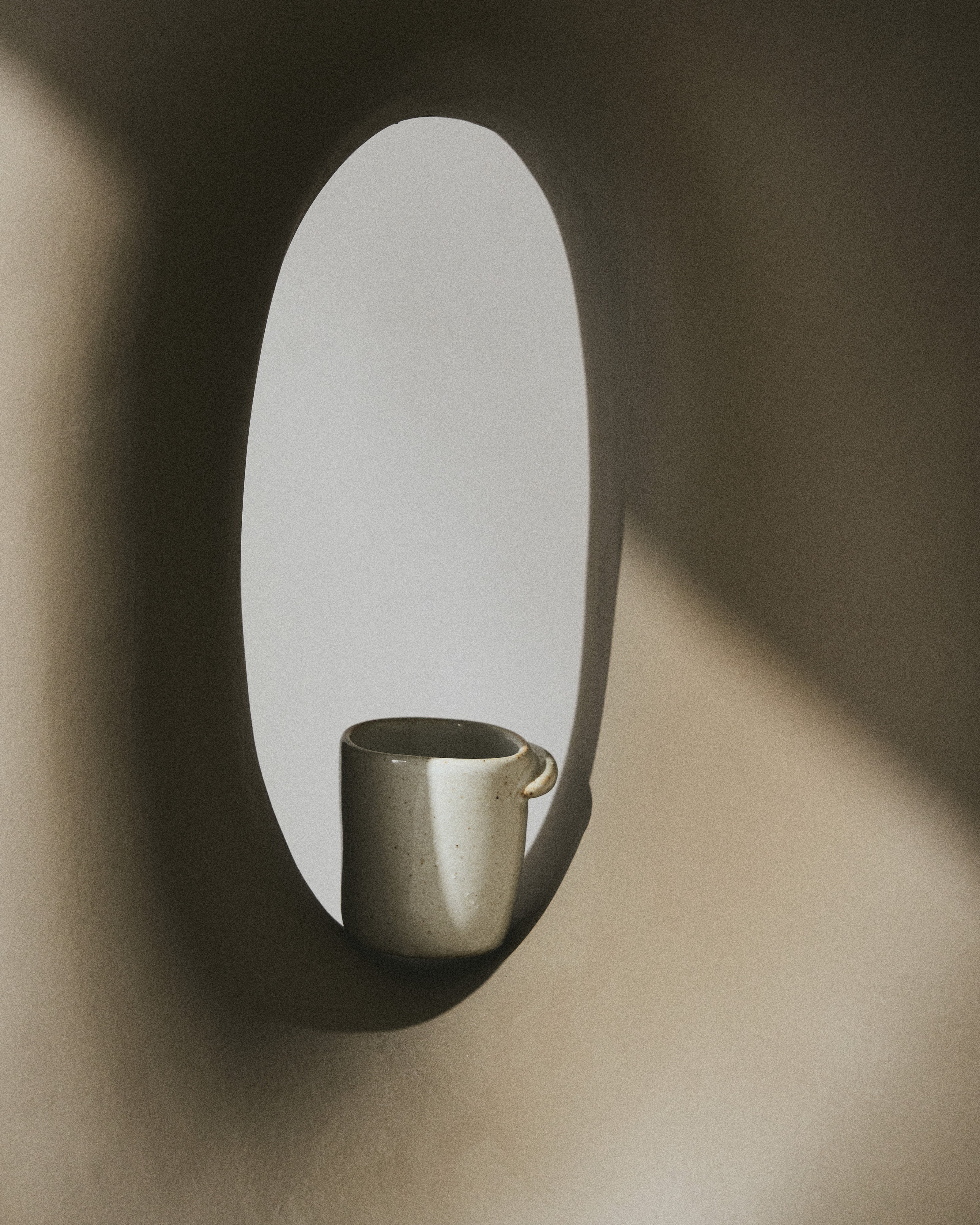 Espresso cup without handle off-white Out of lines - Image 2