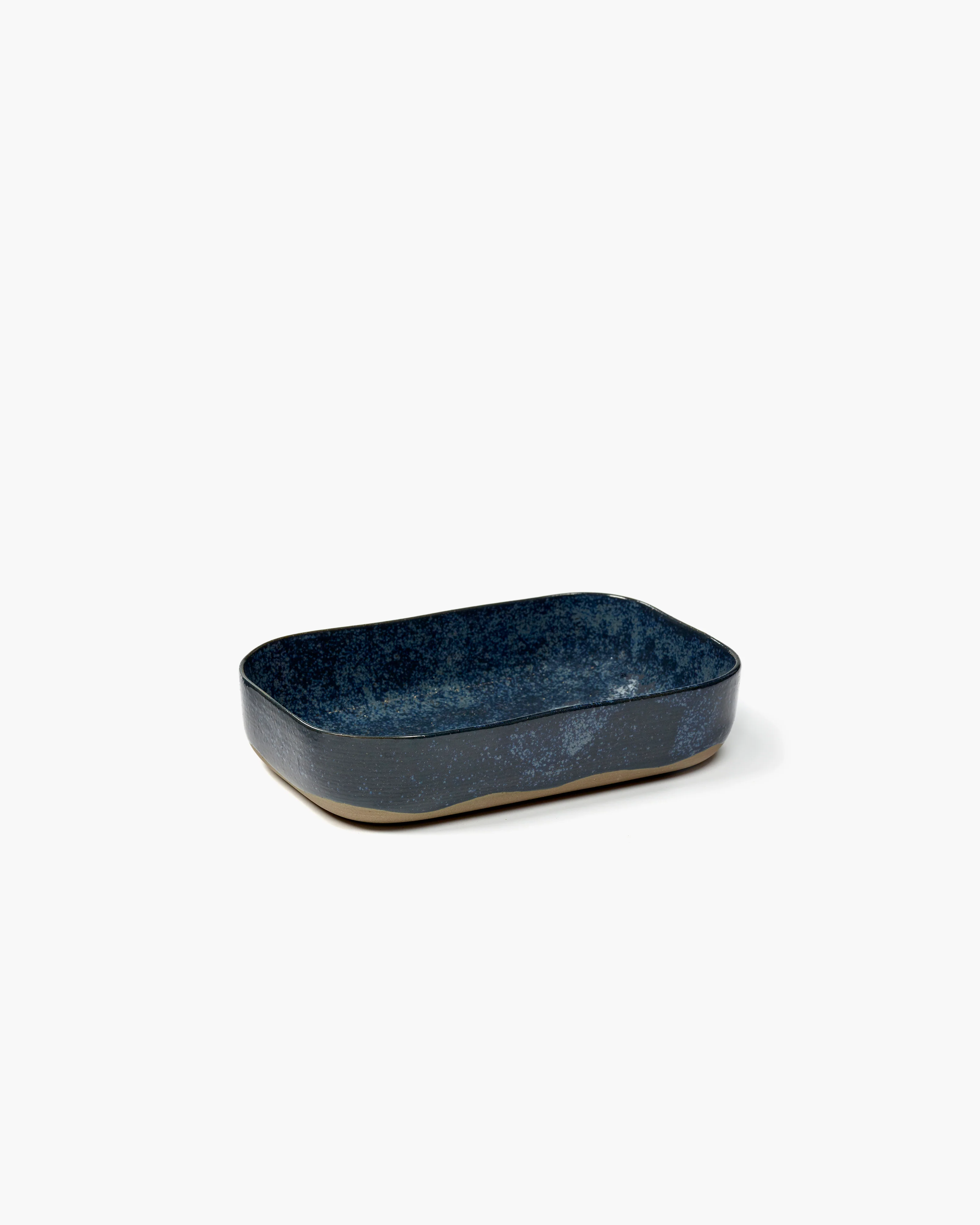 Extra deep plate n°5 L blue La nouvelle table