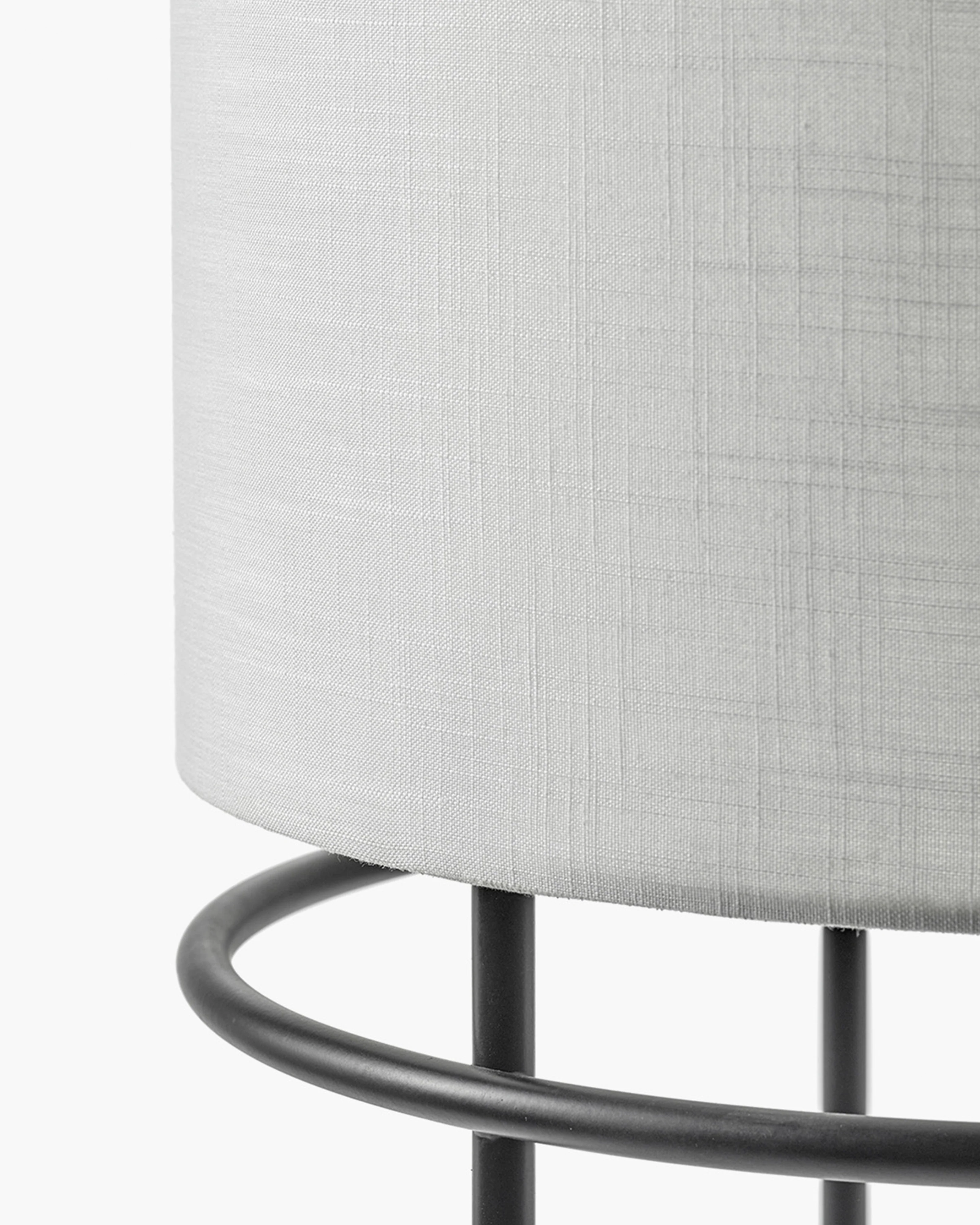 Floor lamp Cylinder 04 black - white - Image 5