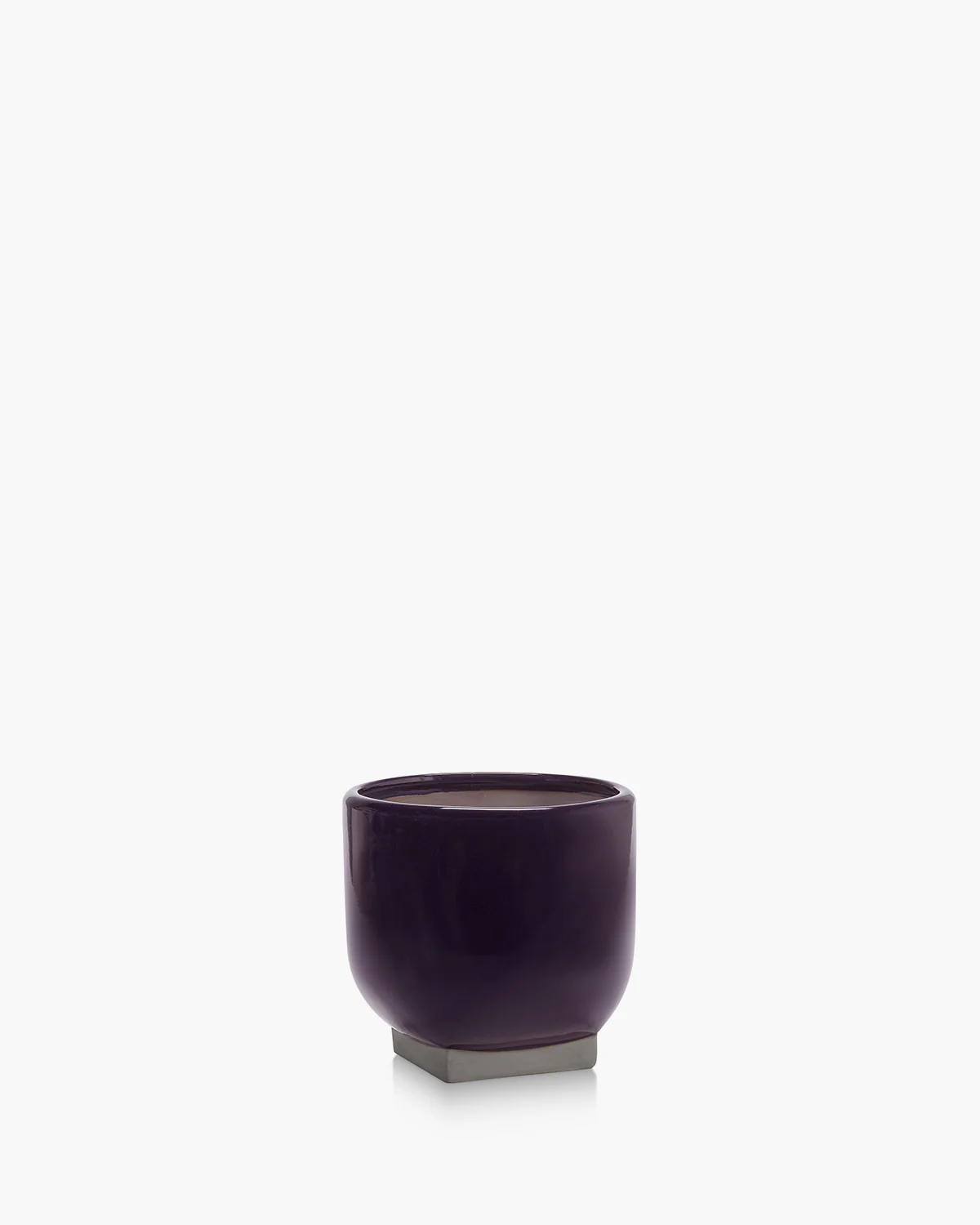 Flower pot 01 pruple - grey Rosamar