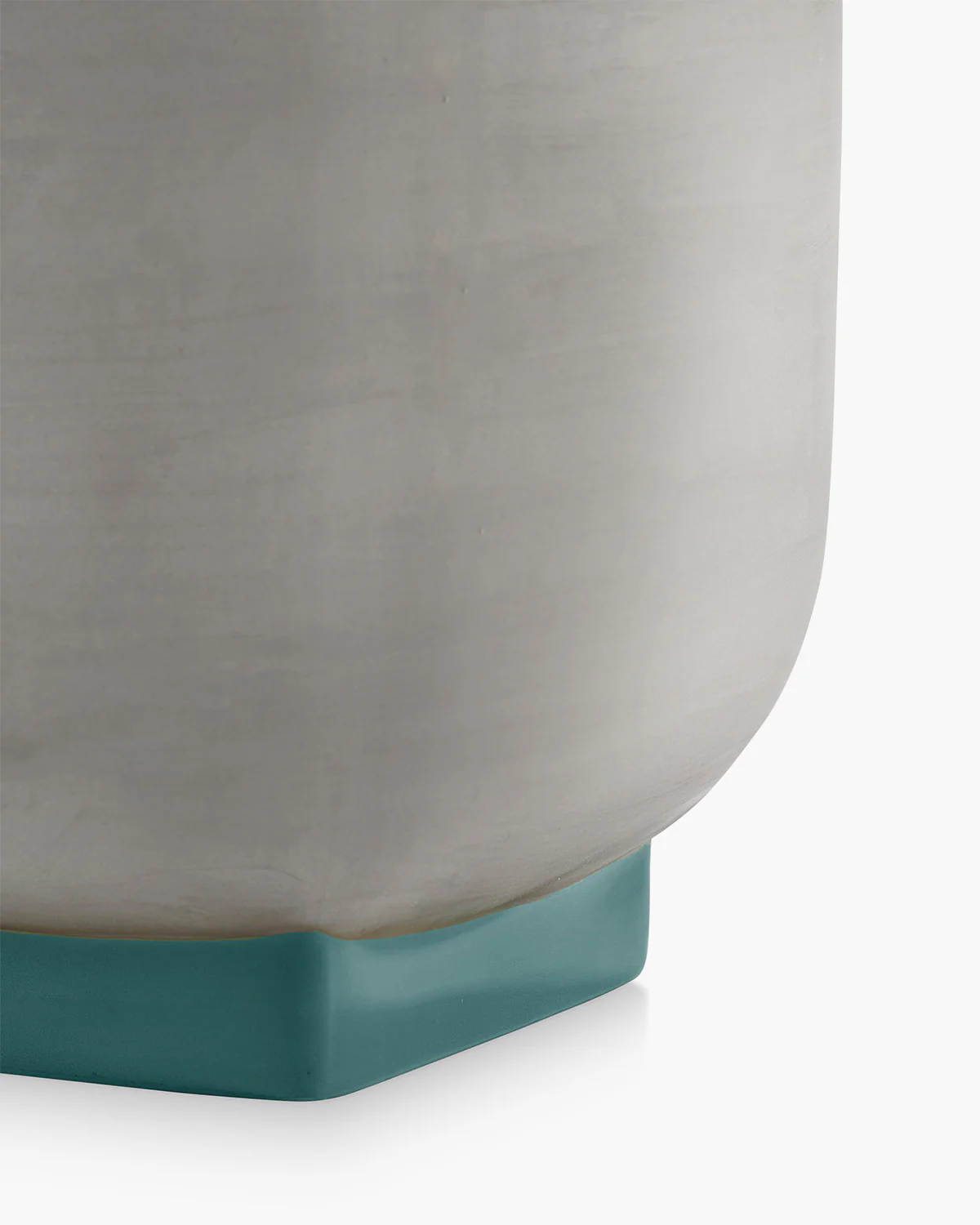 Flower pot 02 grey - turquoise Rosamar - Image 3