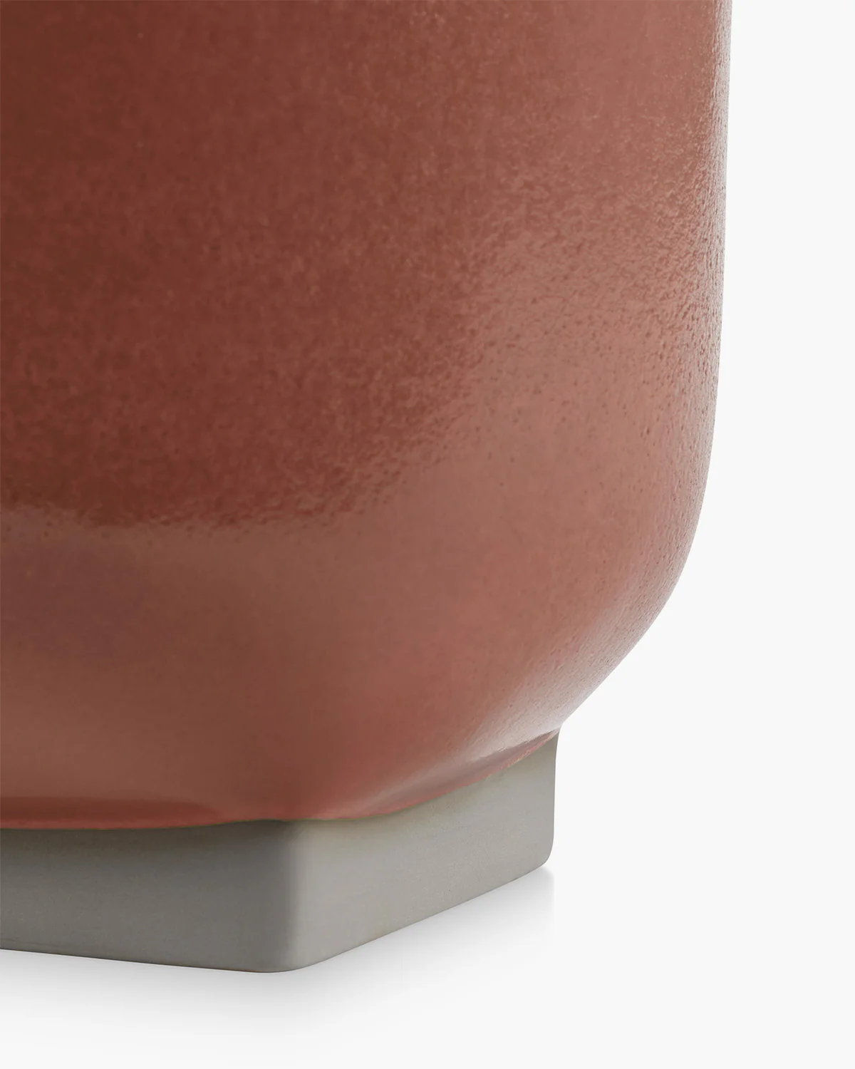 Flower pot 02 orange - grey Rosamar - Image 3