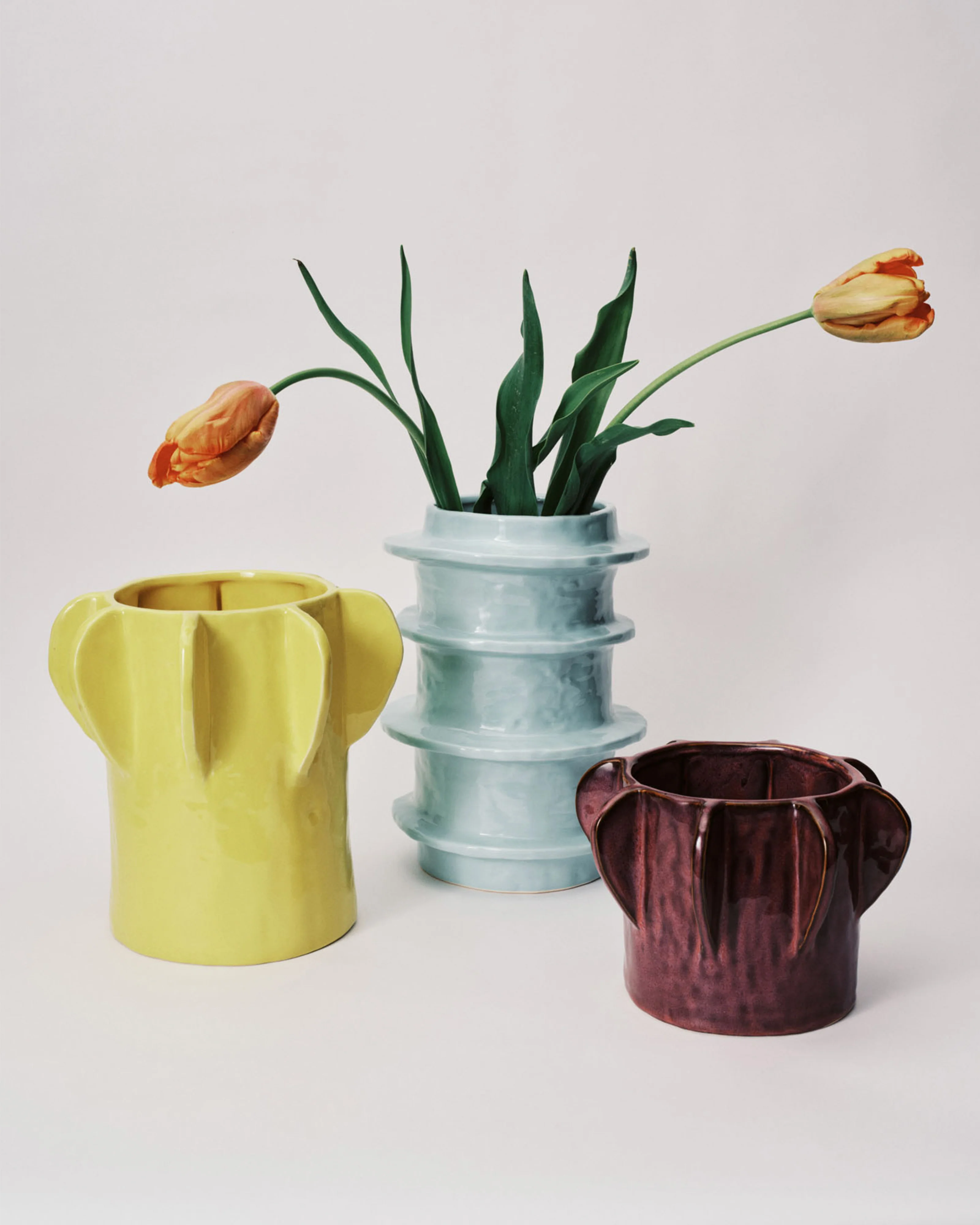Flower pot 02 S aubergine Molly - Image 2