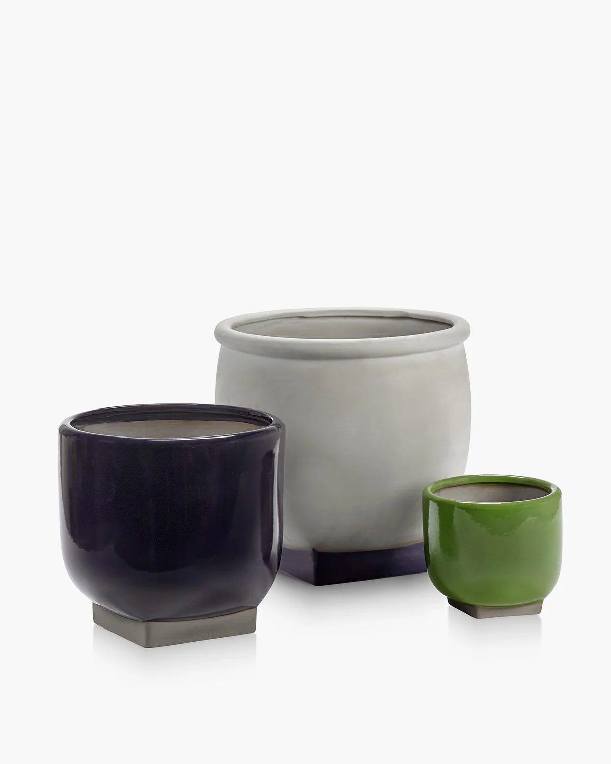 Flower pot 03 purple - grey Rosamar - Image 4