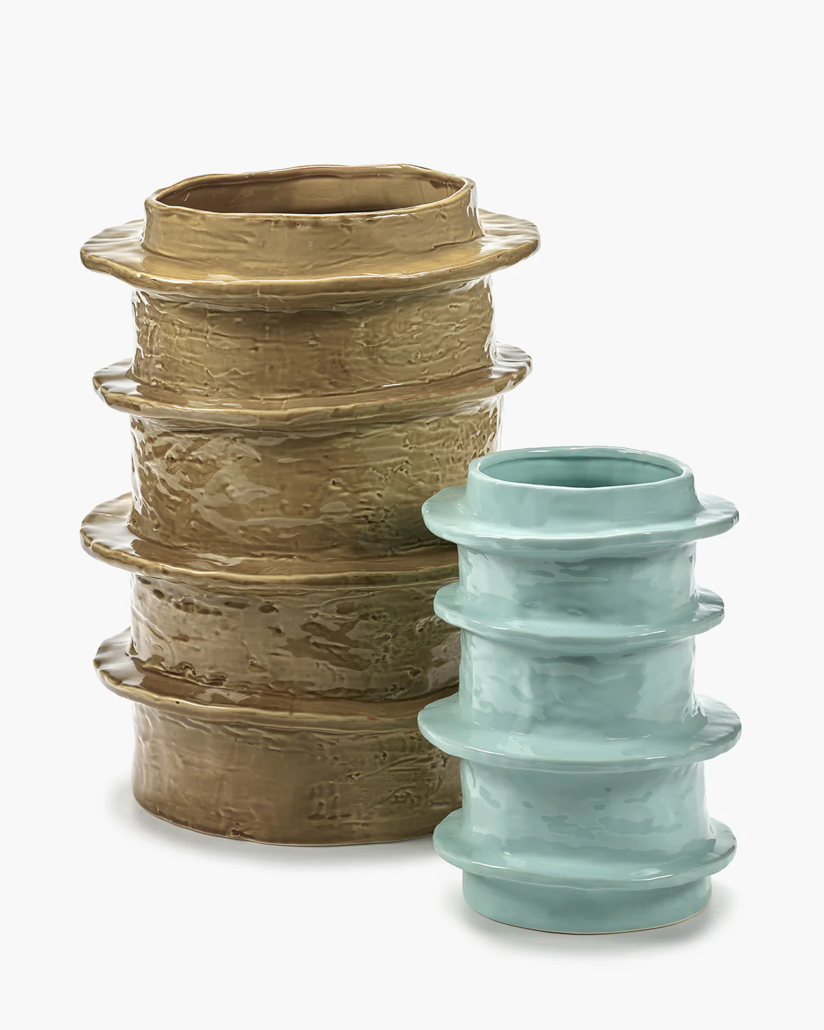 Flower pot 03 S light blue Molly - Image 4