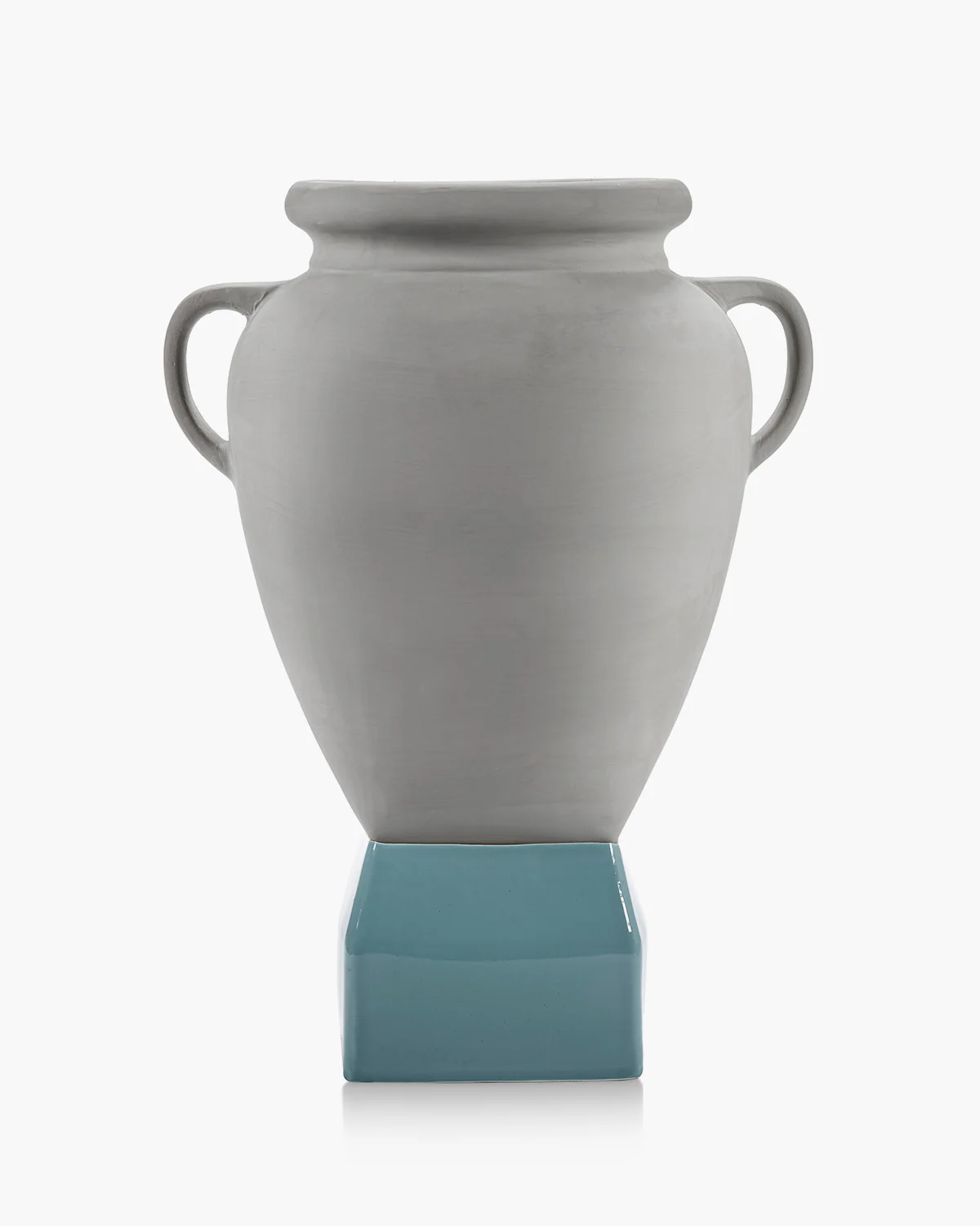 Flower pot 09 grey - turquoise Rosamar - Image 5
