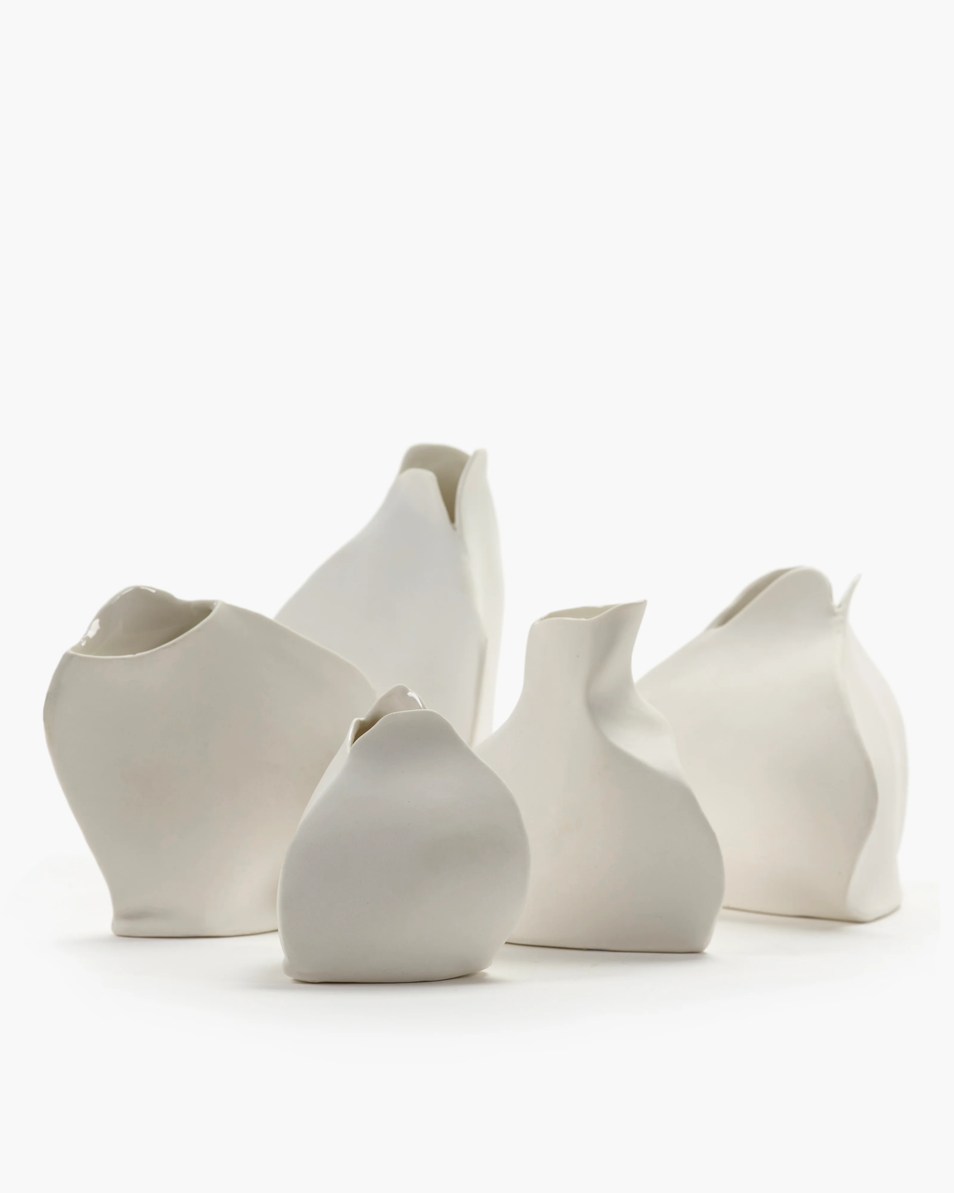 Flower vase M white Perfect Imperfection - Image 4