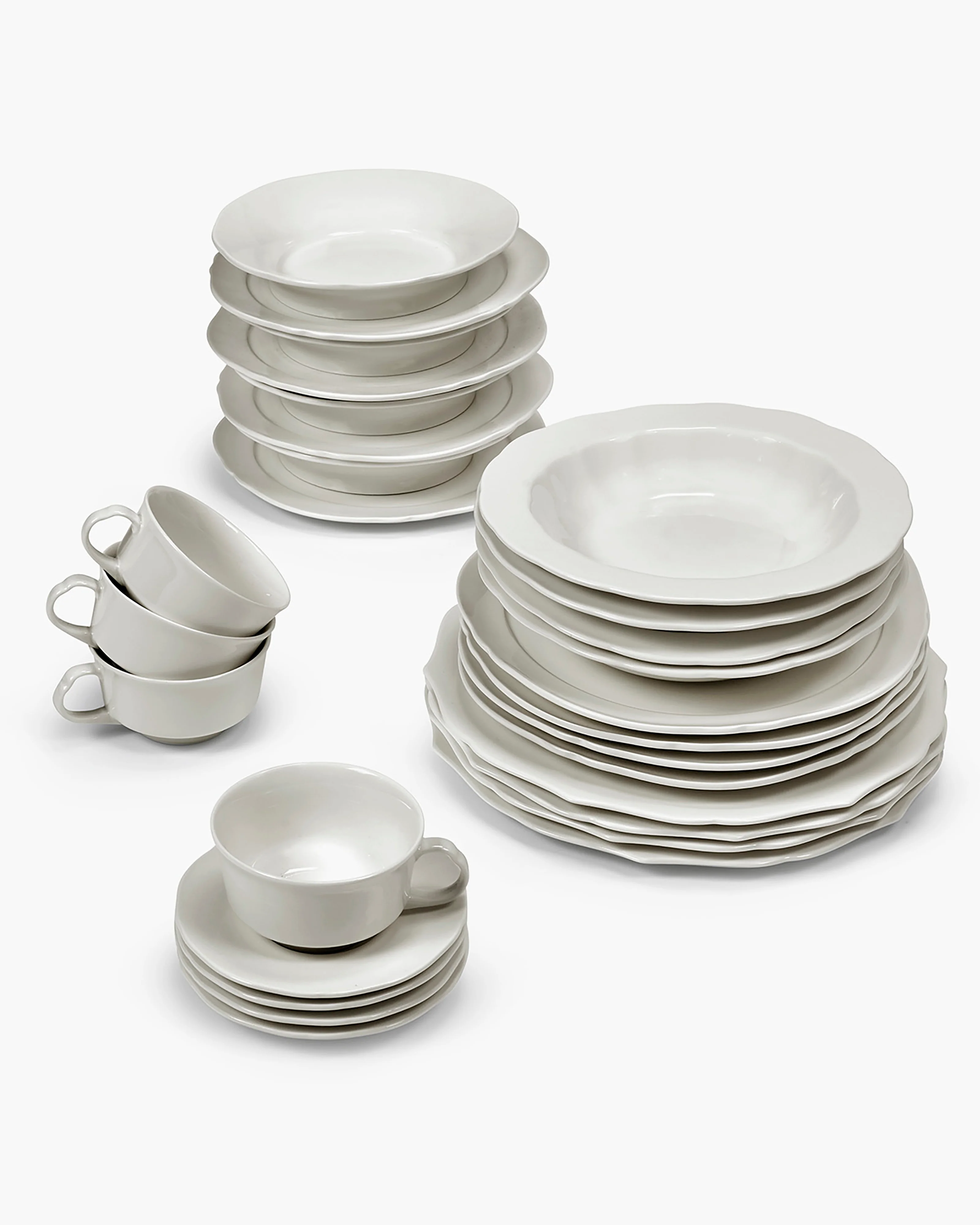 Full Set 28 pieces white Silhouette - Image 3