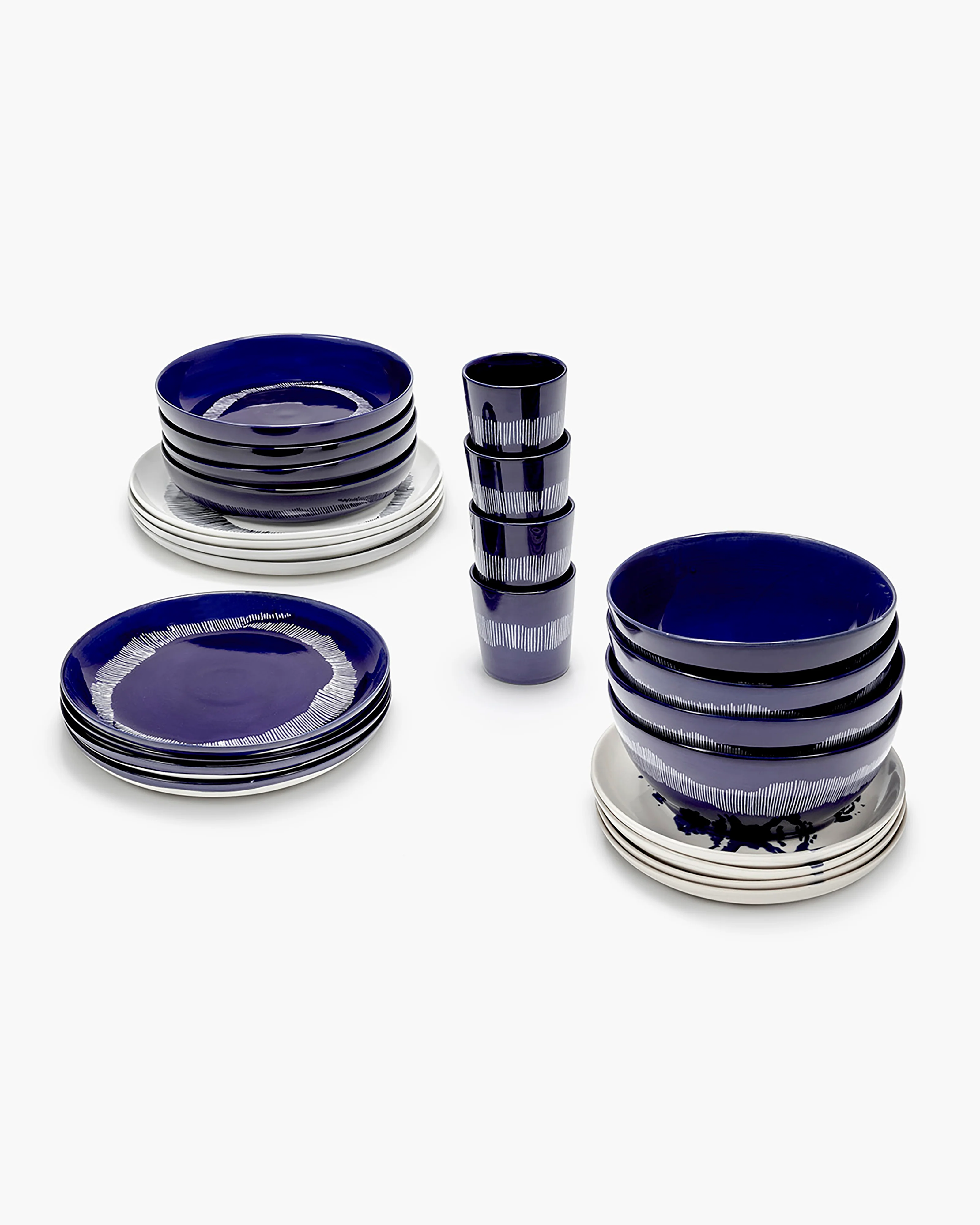 Full Set 24 pieces blue Feast - Image 3