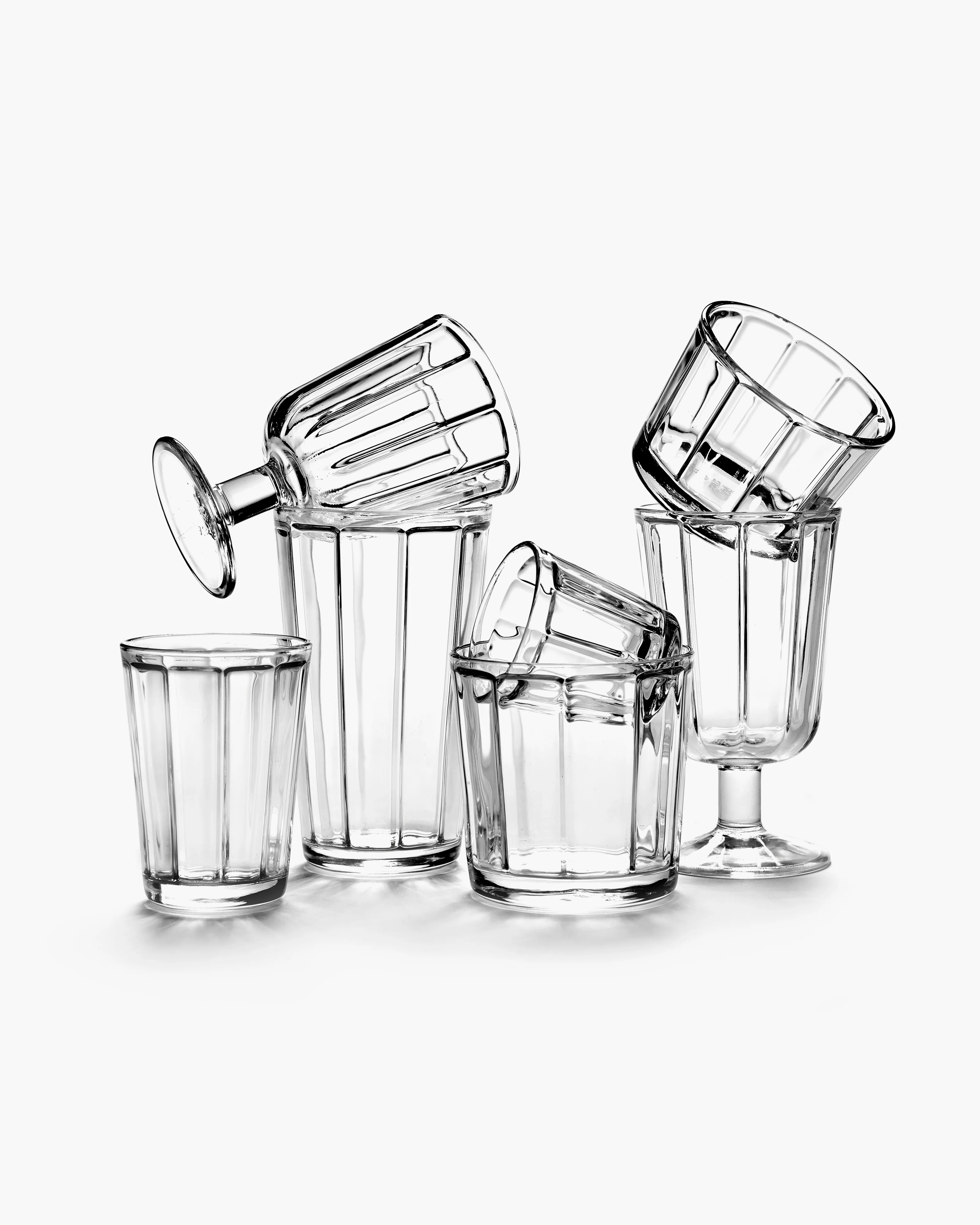 Glass tumbler S transparent Surface - Image 3