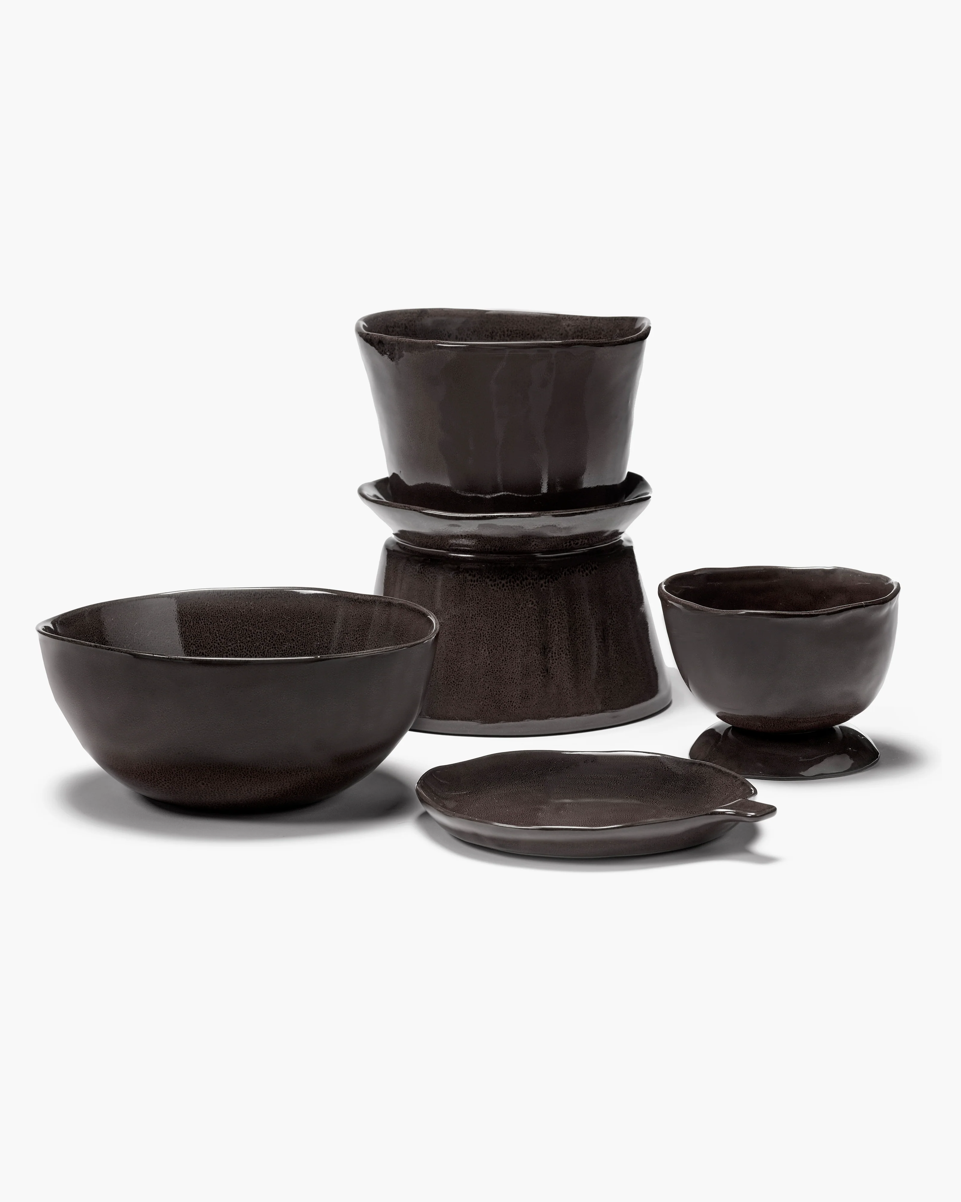 High bowl ebony La Mère - Image 4