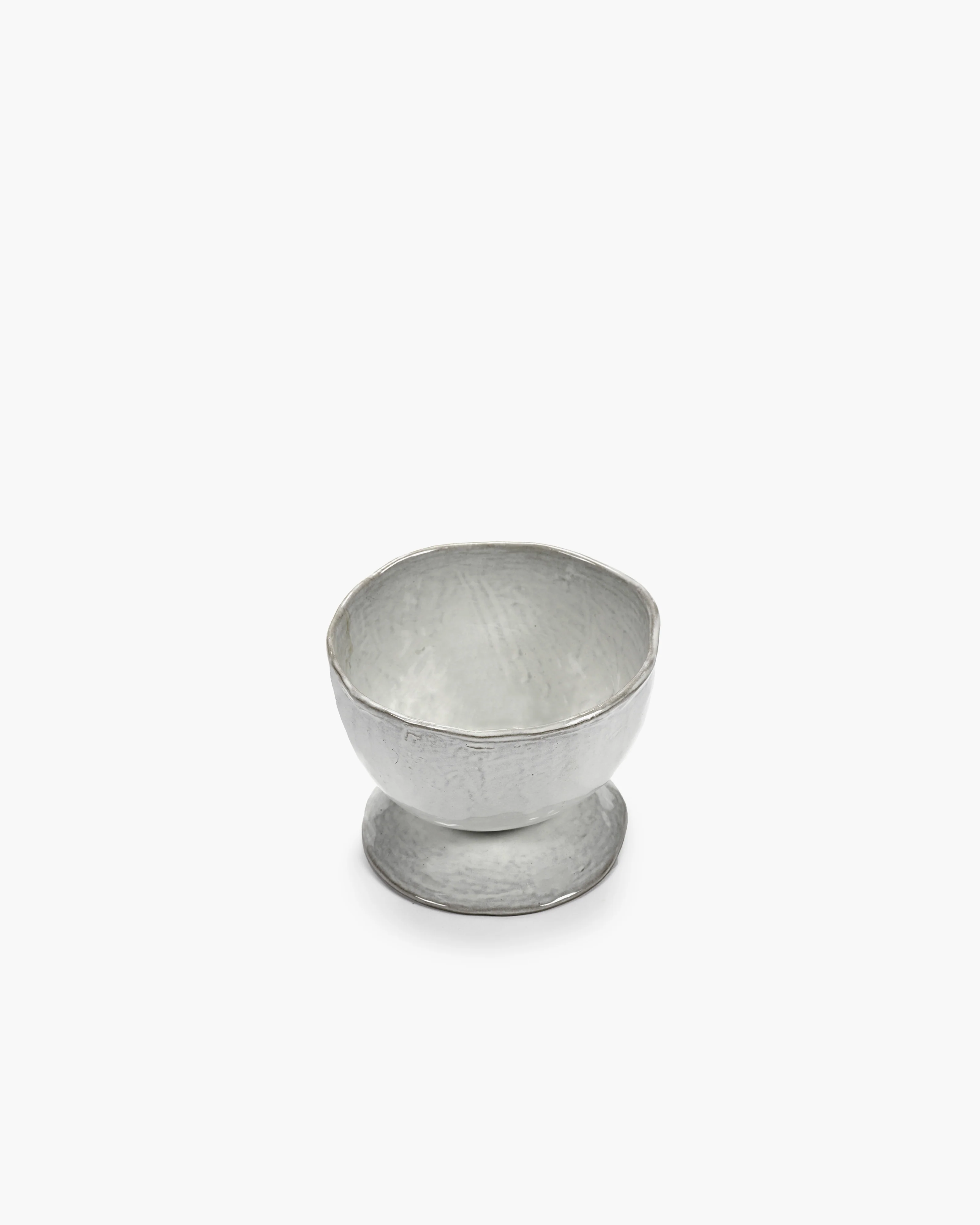 High bowl on foot S off-white La Mère - Image 4