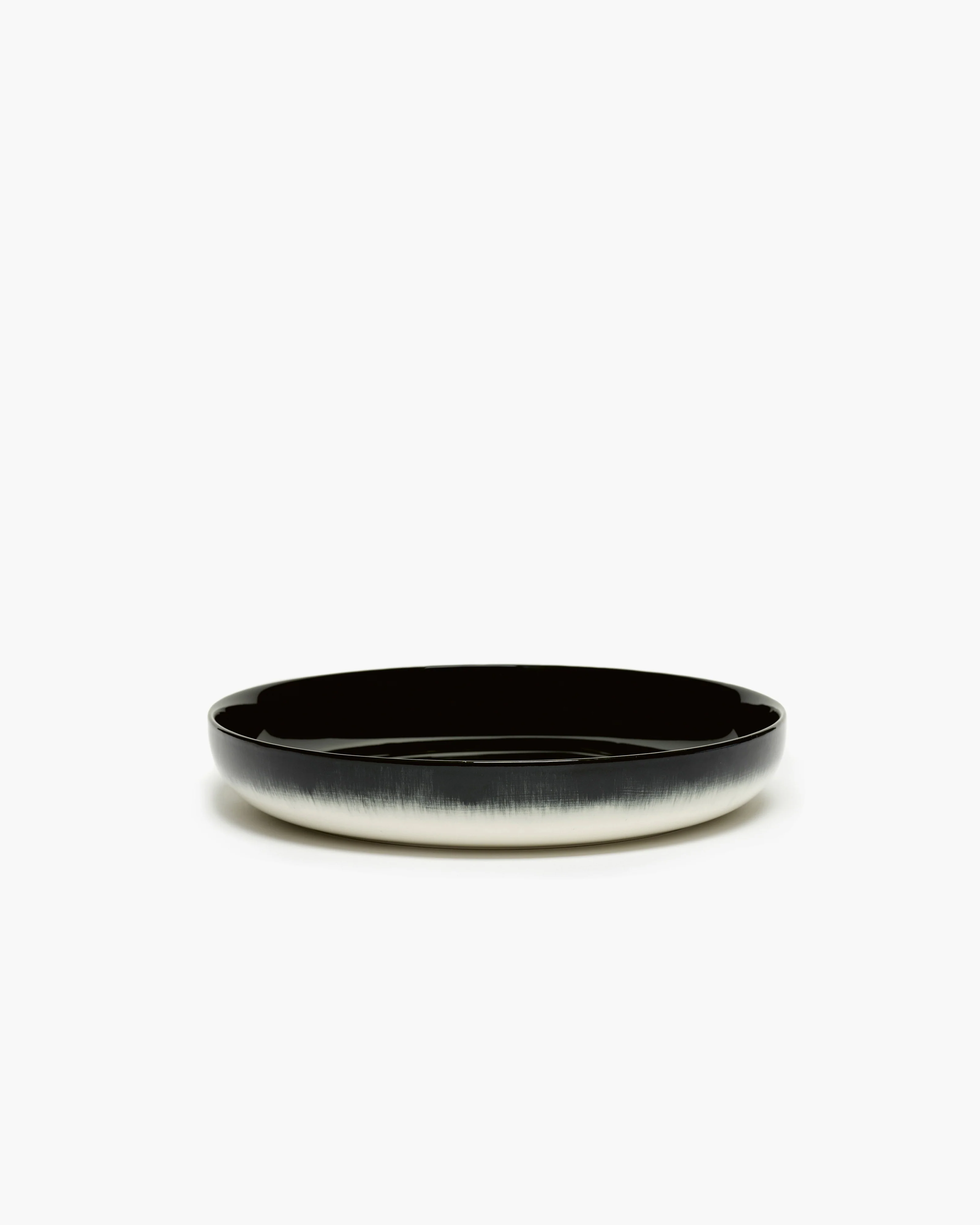 Deep plate L white/black variation b Dé