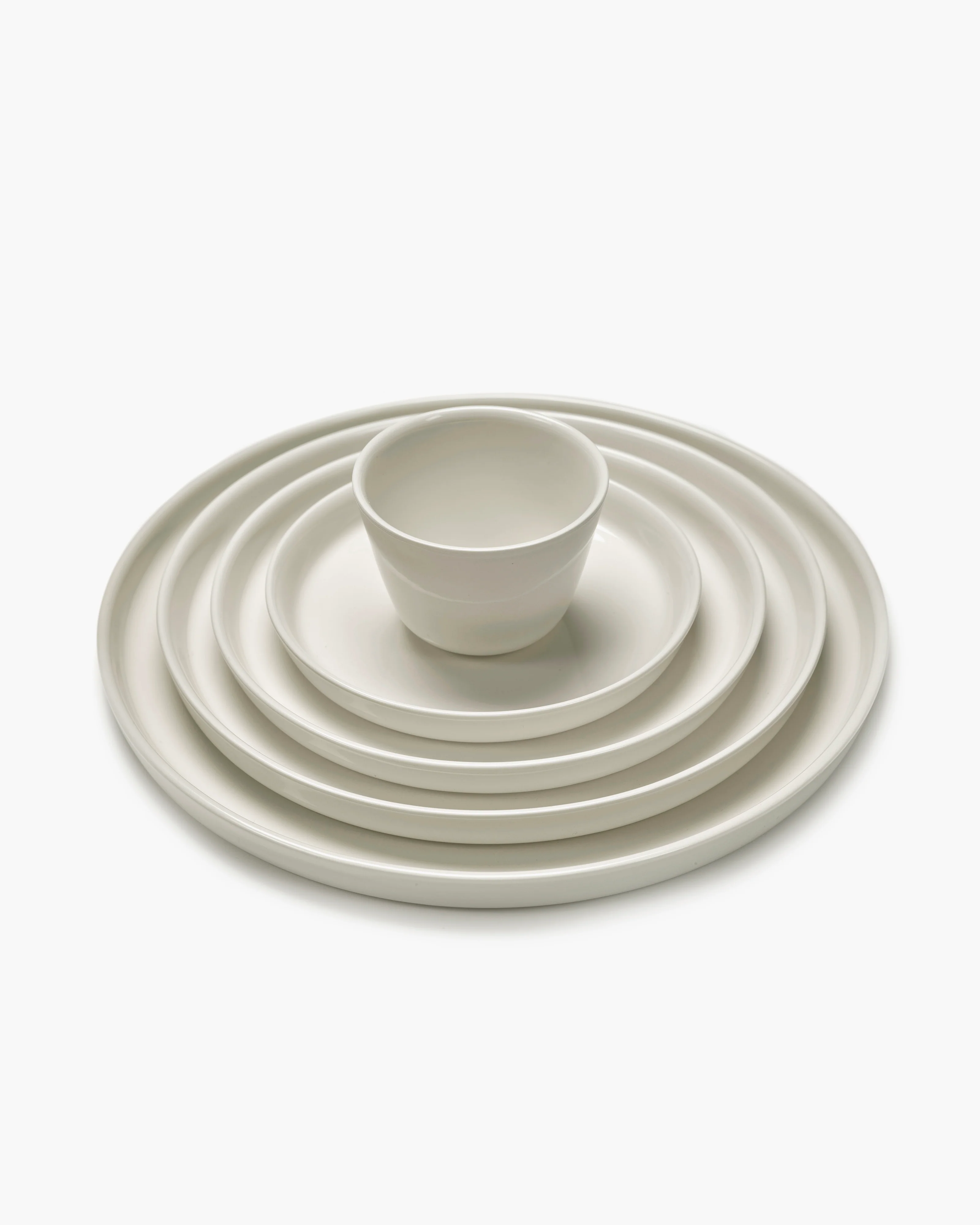 High starter plate ivory Cena - Image 4