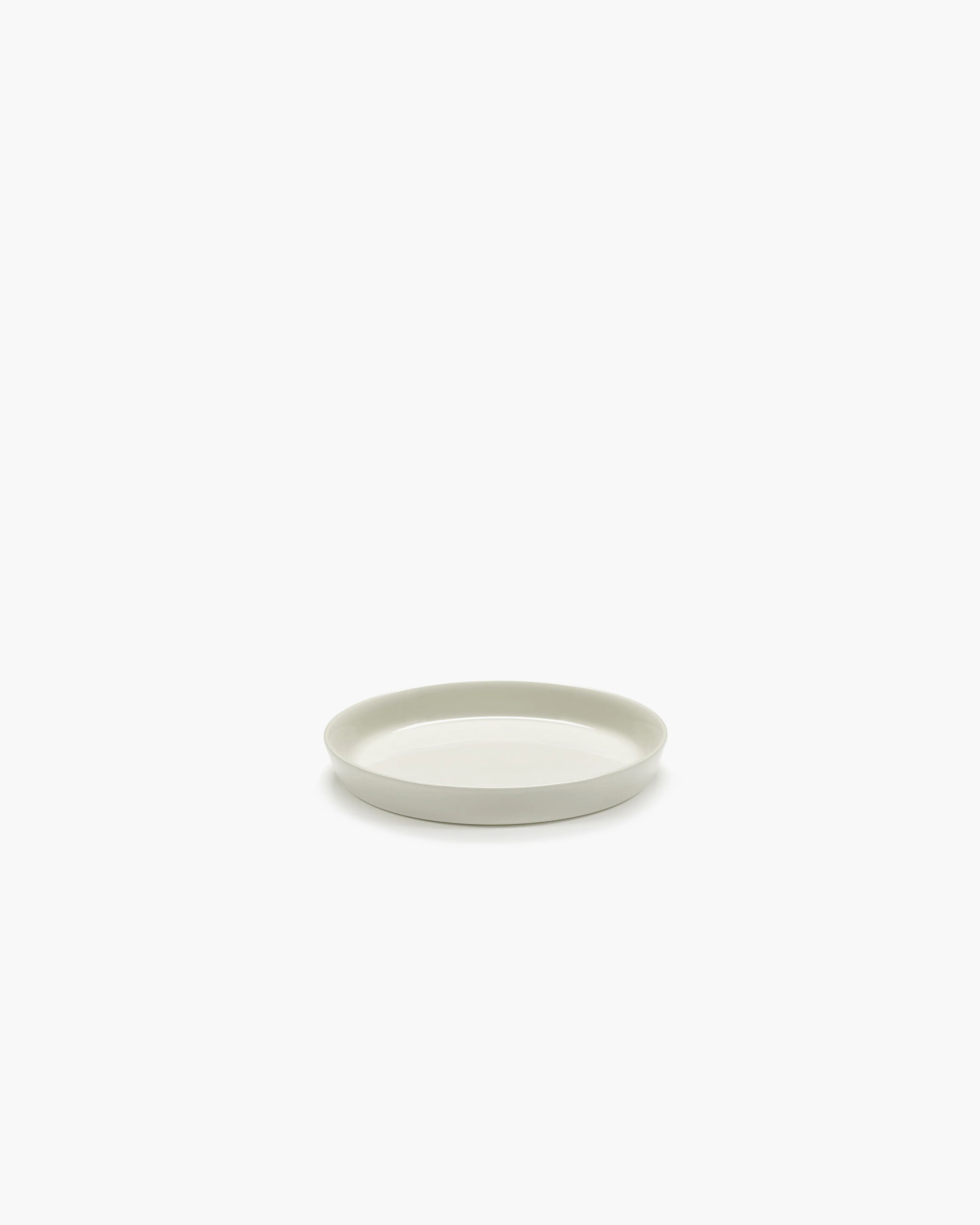 High dessert plate ivory Cena