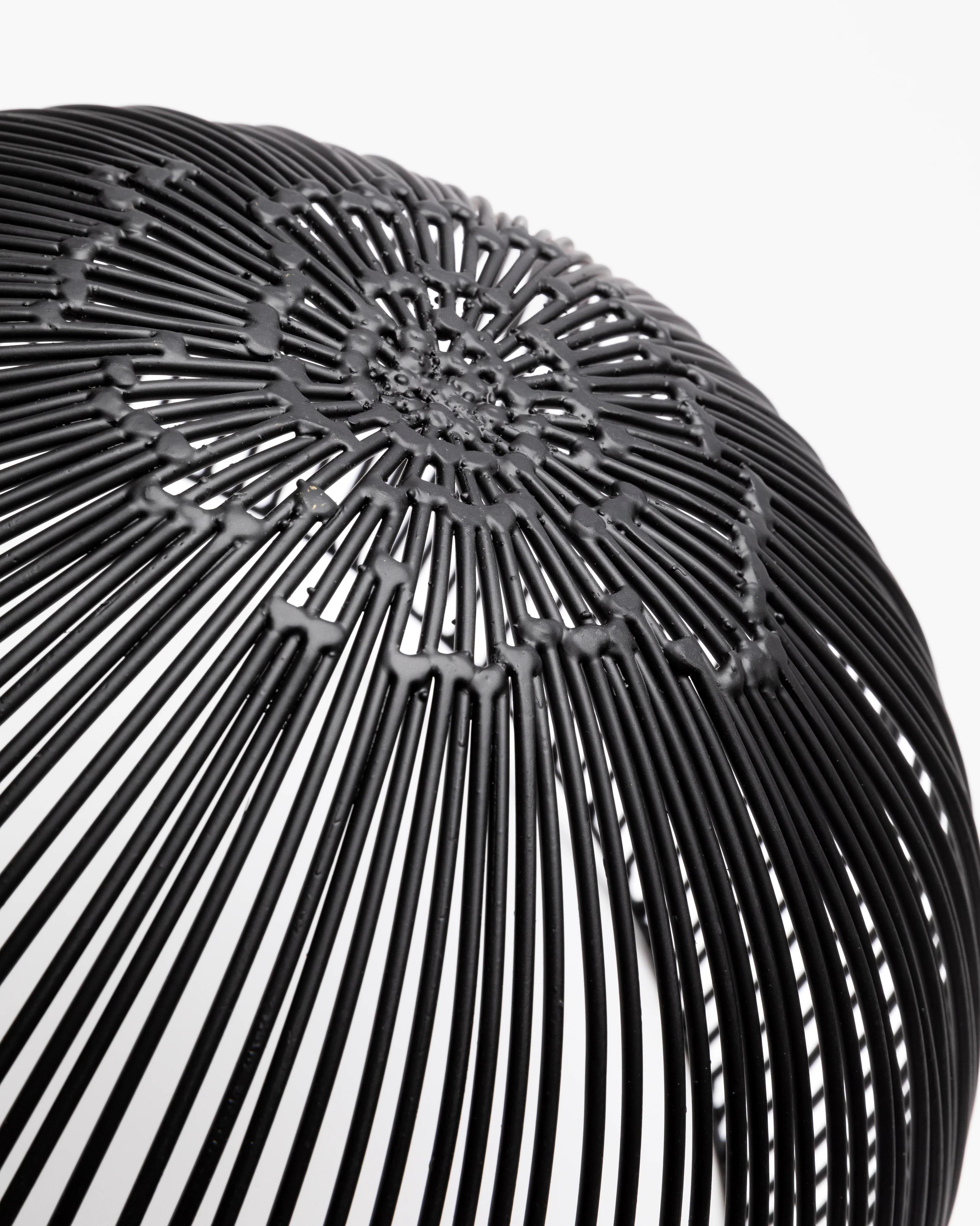 Iron basket black Tale Metal Sculptures - Image 4