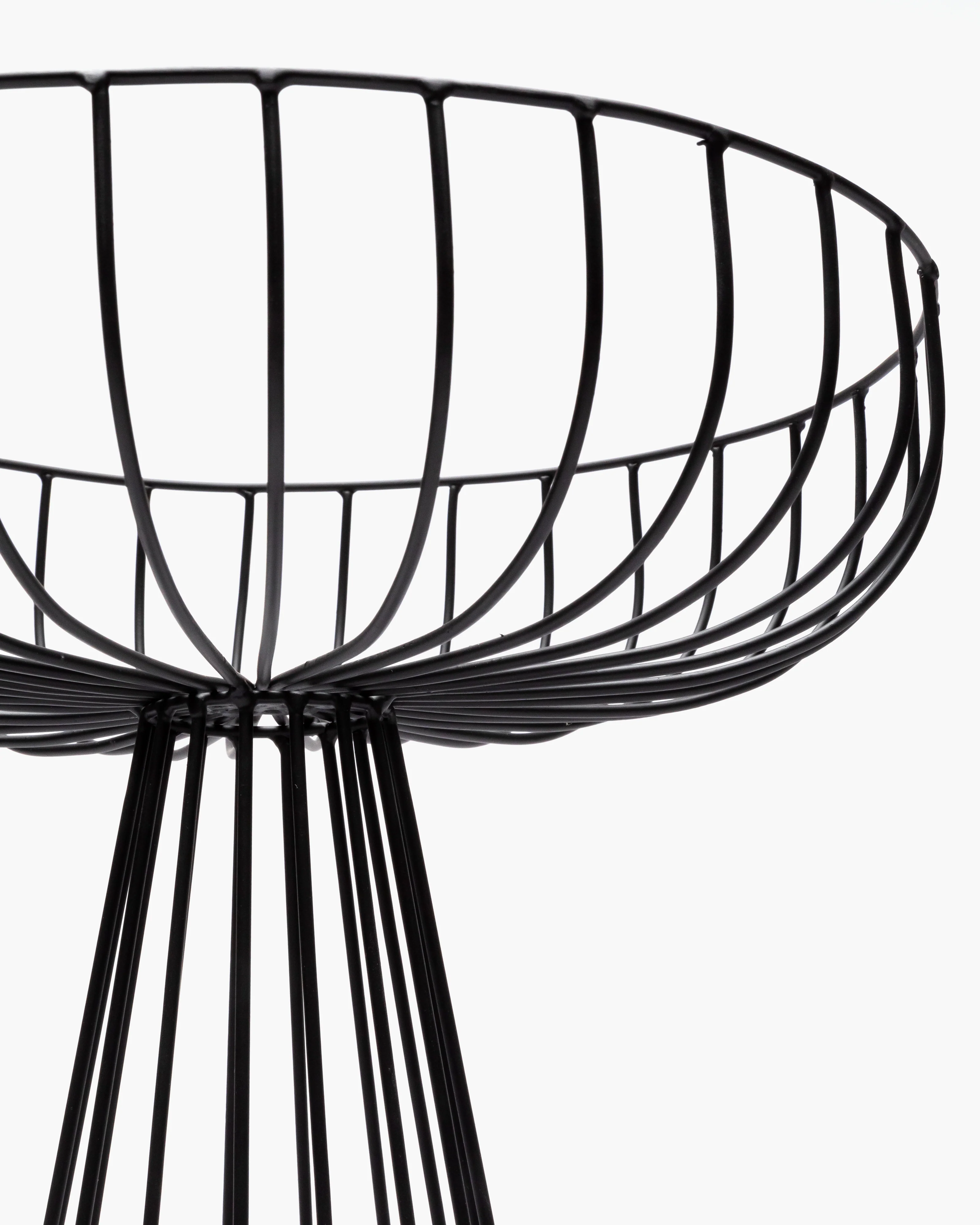 Iron basket XL black Catu Metal Sculptures - Image 4