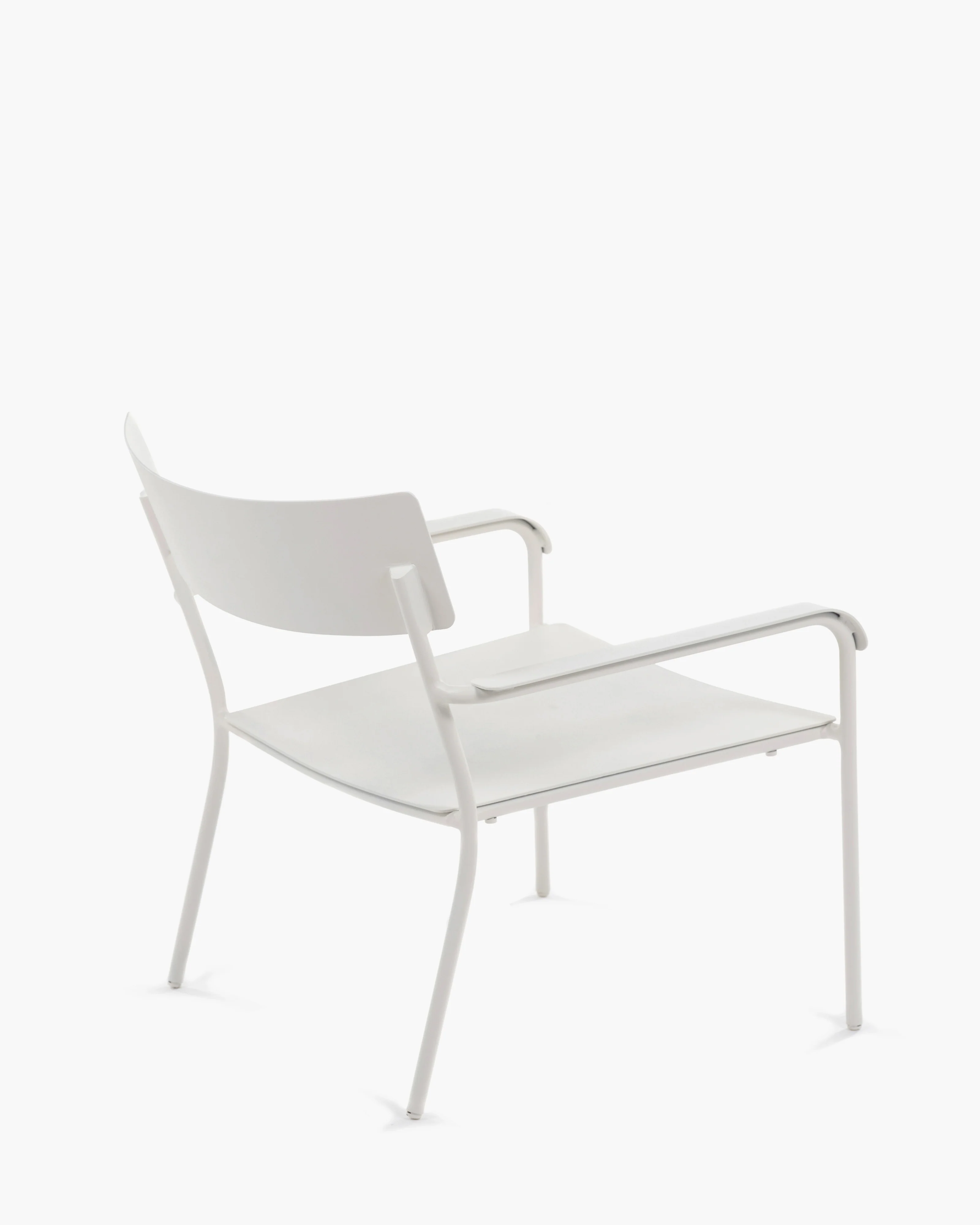 Lounge chair aluminium sand August - Image 3
