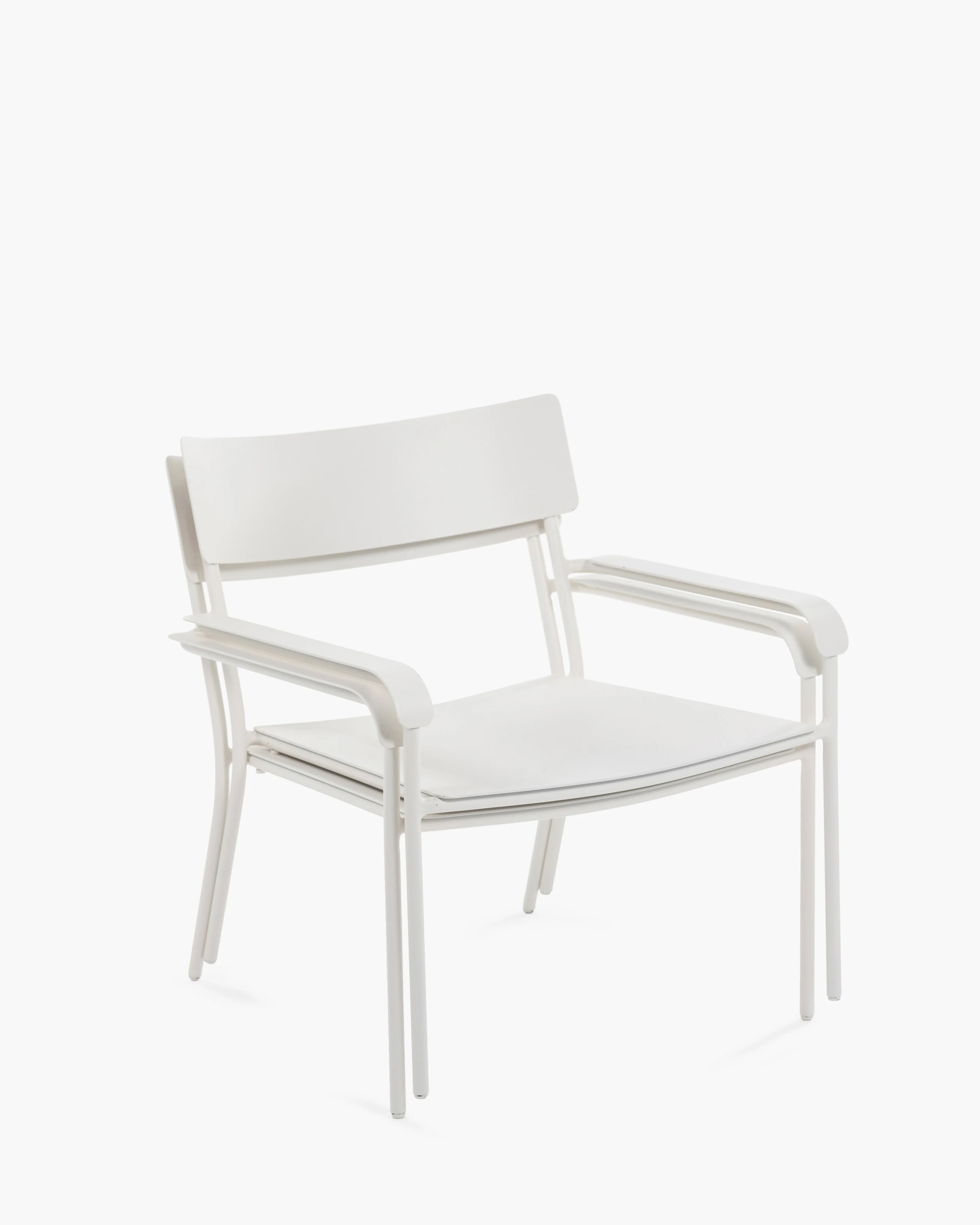 Lounge chair aluminium sand August - Image 6