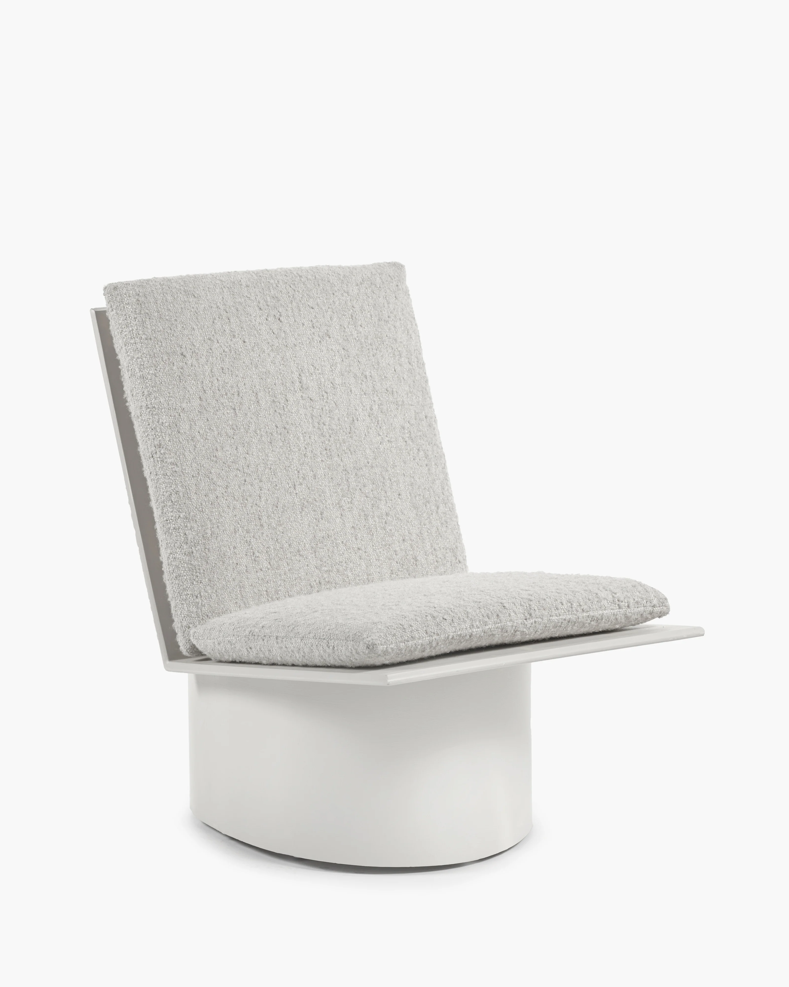 Lounge chair Valerie white - Image 4
