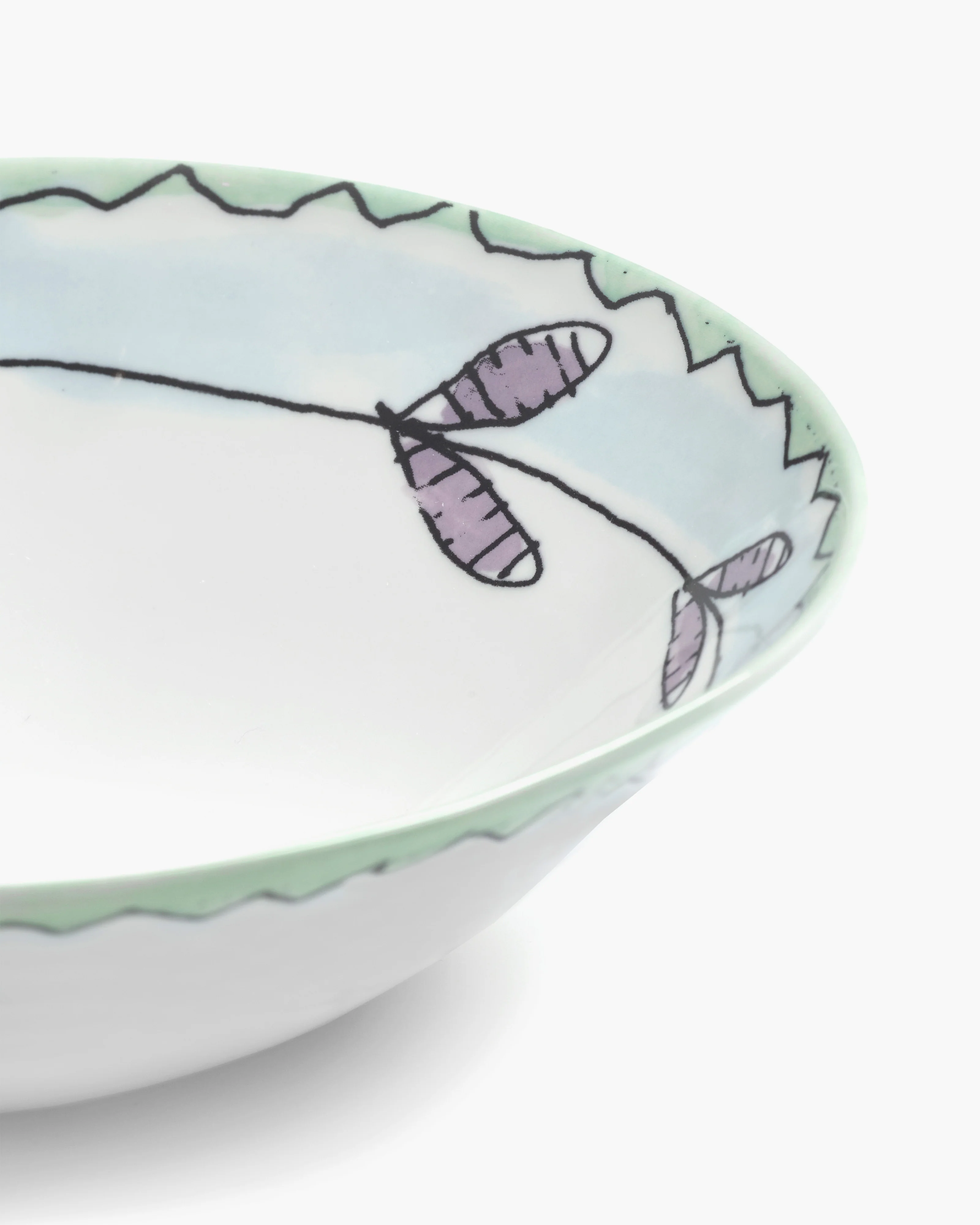 Low bowl S Blossom milk Midnight Flowers - Image 4