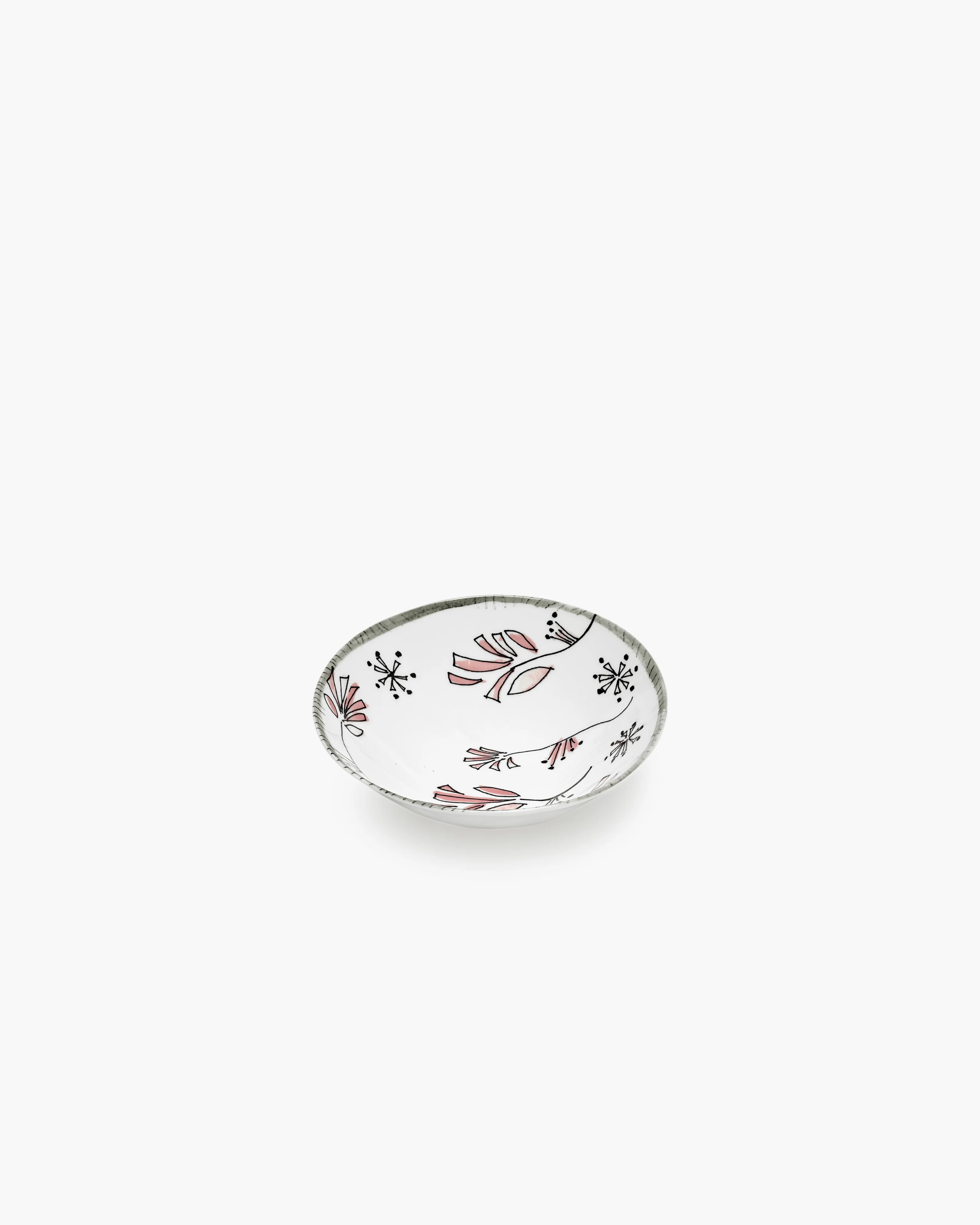Low bowl S Fiore rosa Midnight Flowers - Image 3